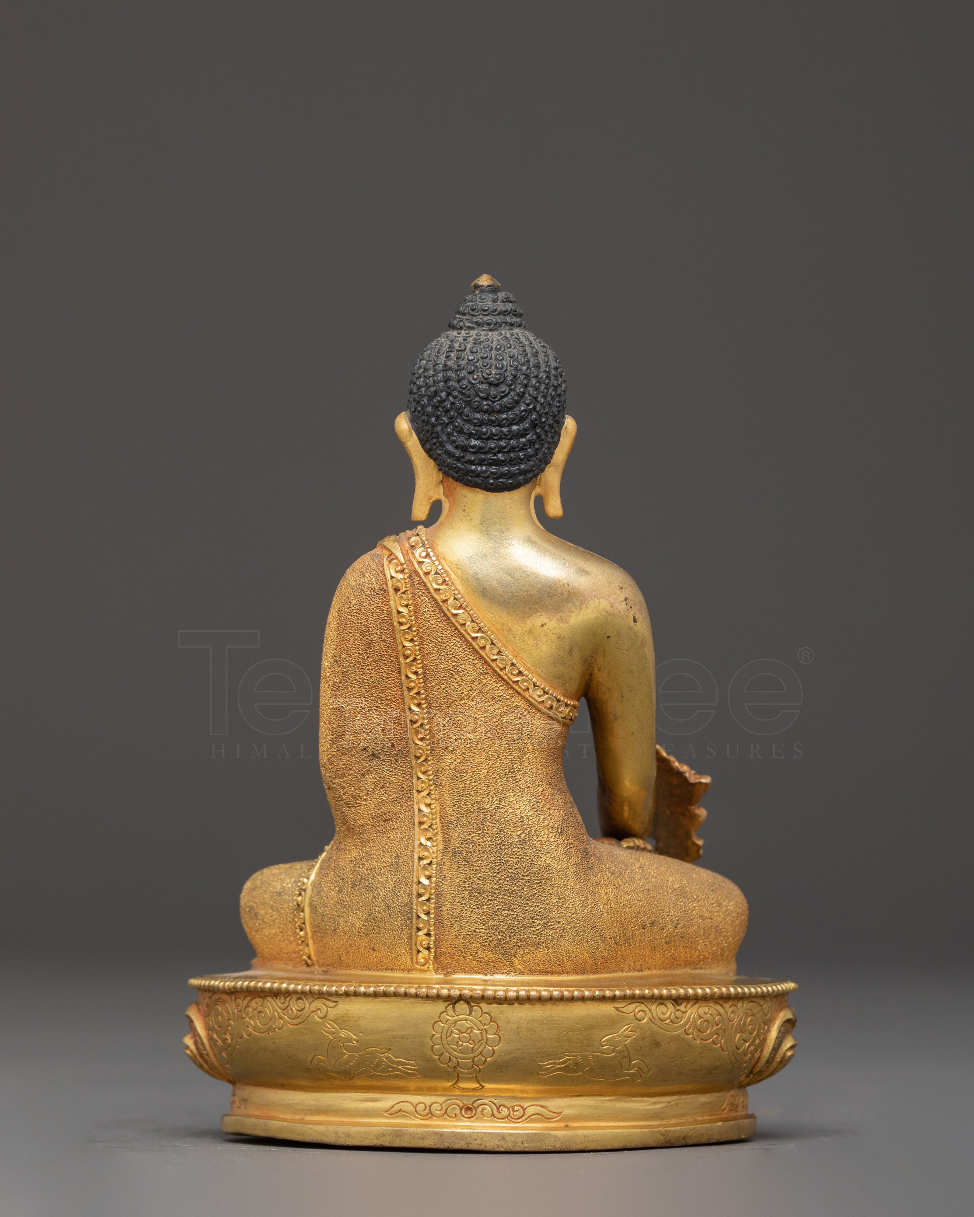Tranquil Statue of Medicine Buddha | Bhaisajyaguru Sculpture