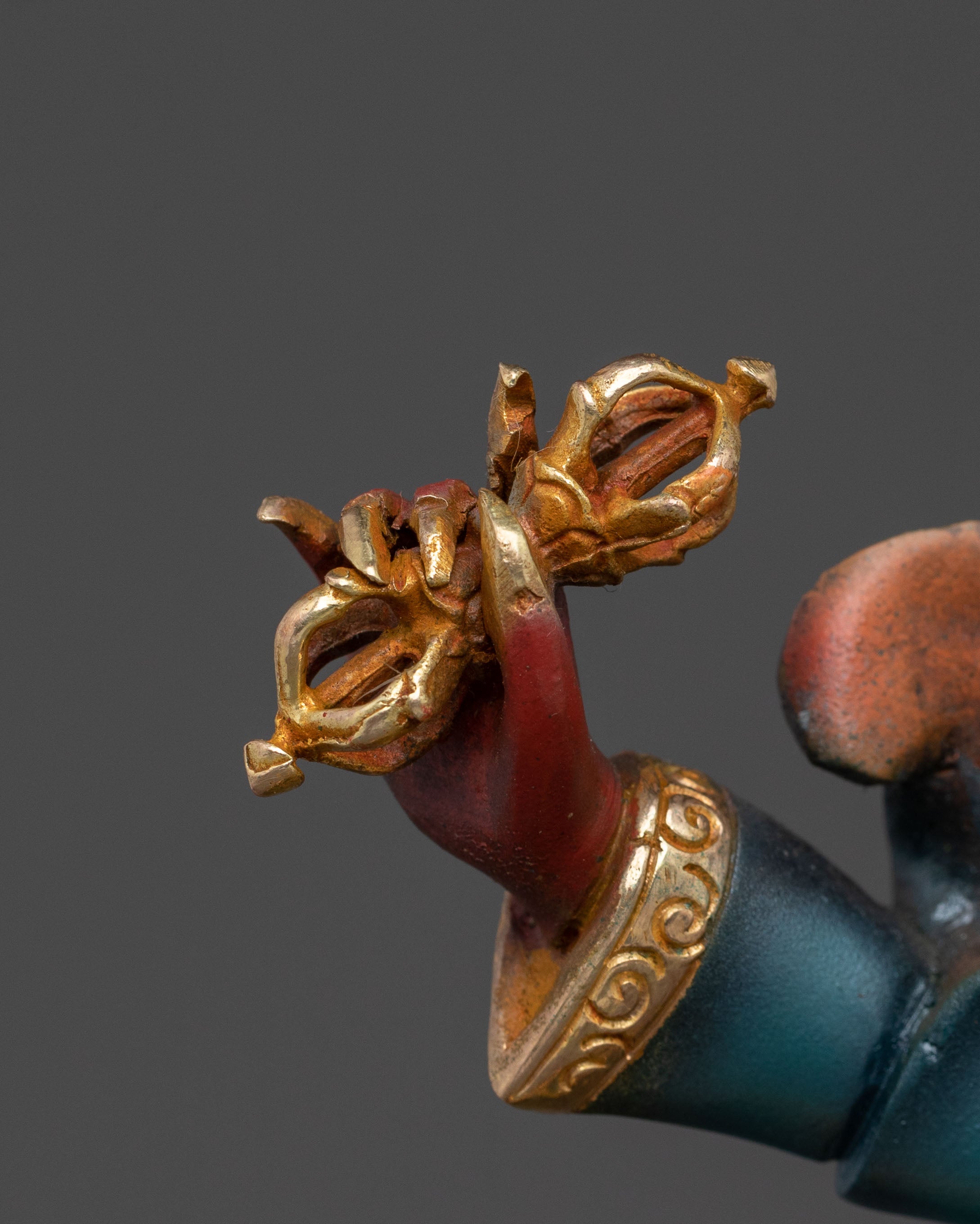 Dorje Drollo Divine Statue: Fiery Protector