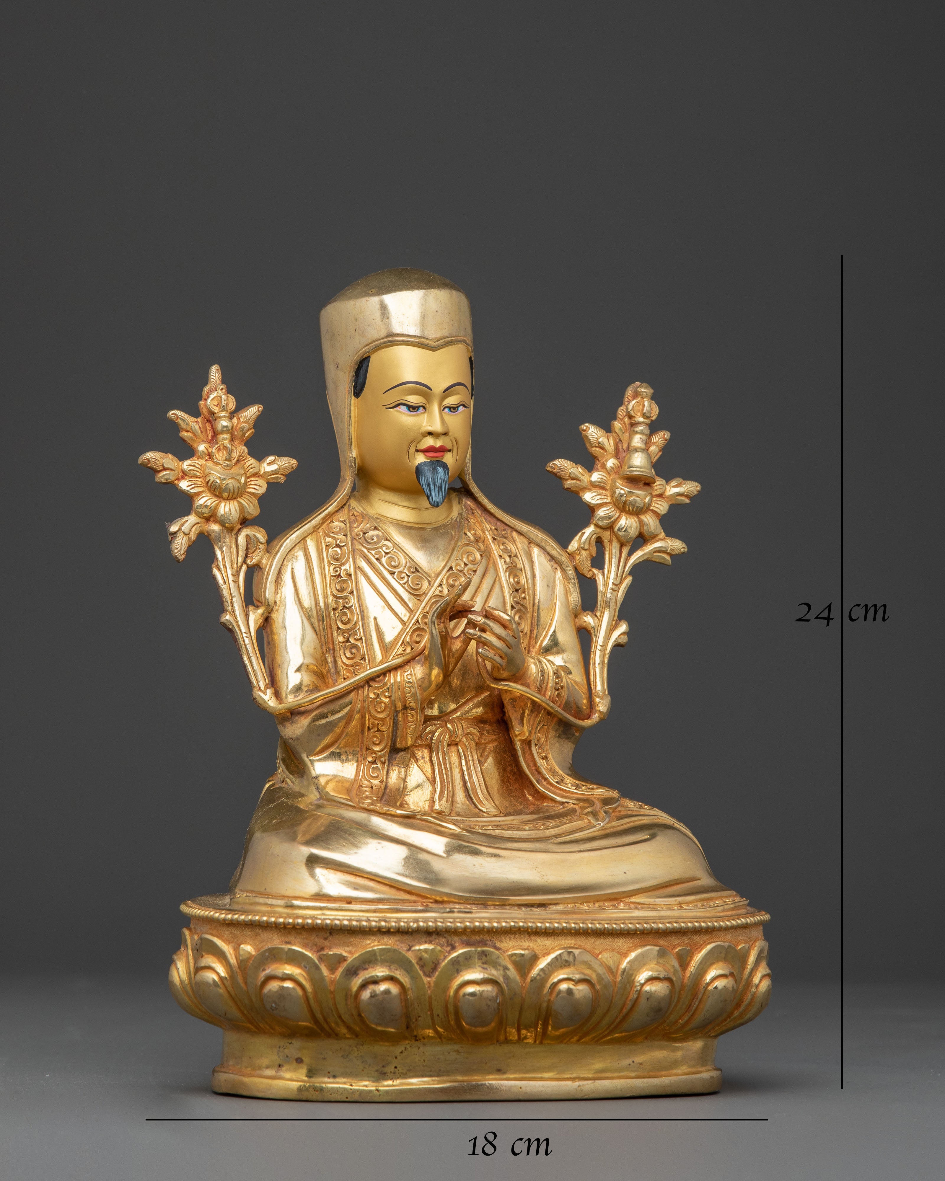 Tibetan Drogon Chogyal Pagpa Statue