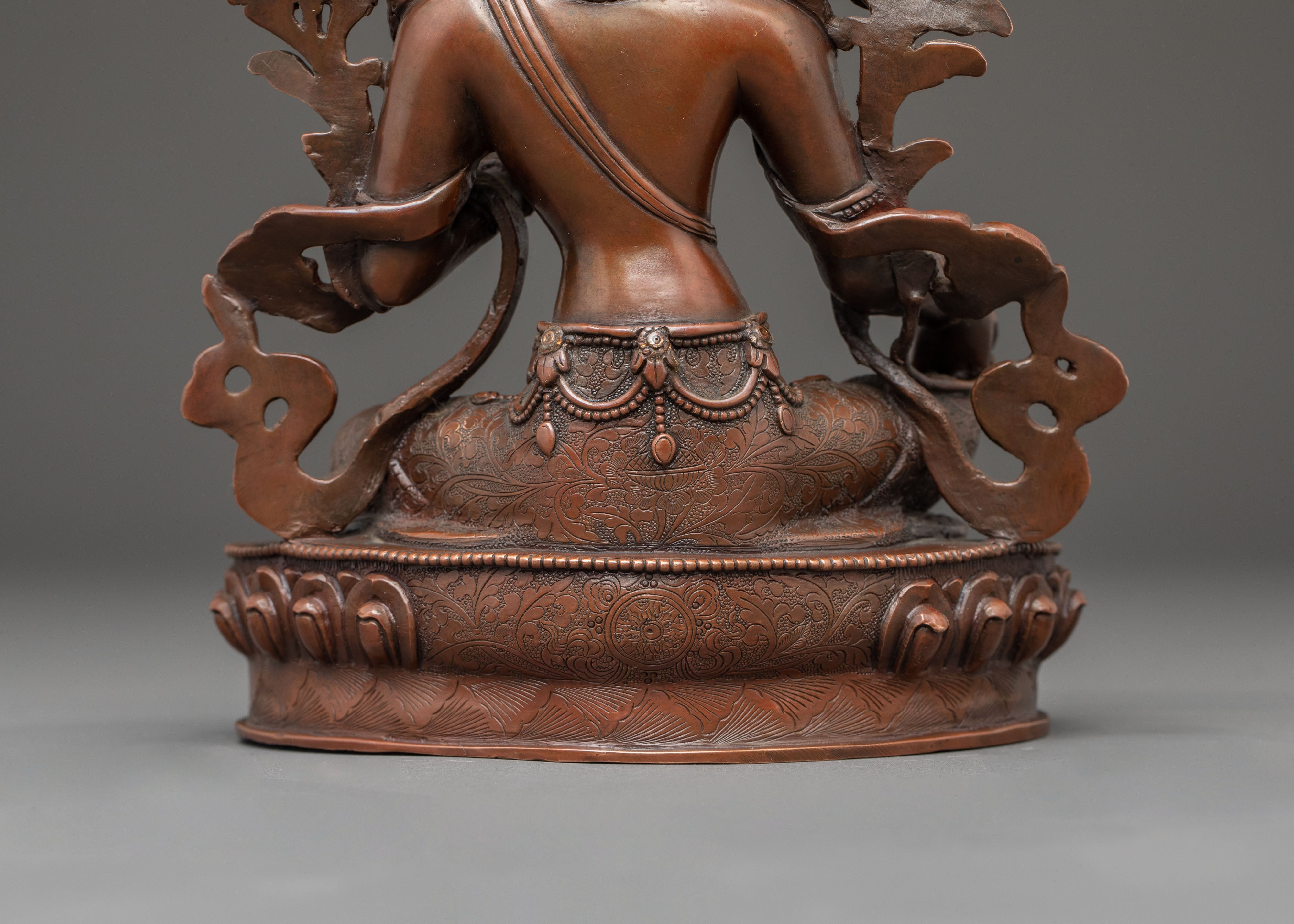 Handmade Bodhisattva Set for Altar Decor | Tibetan Buddhist Deity Collection