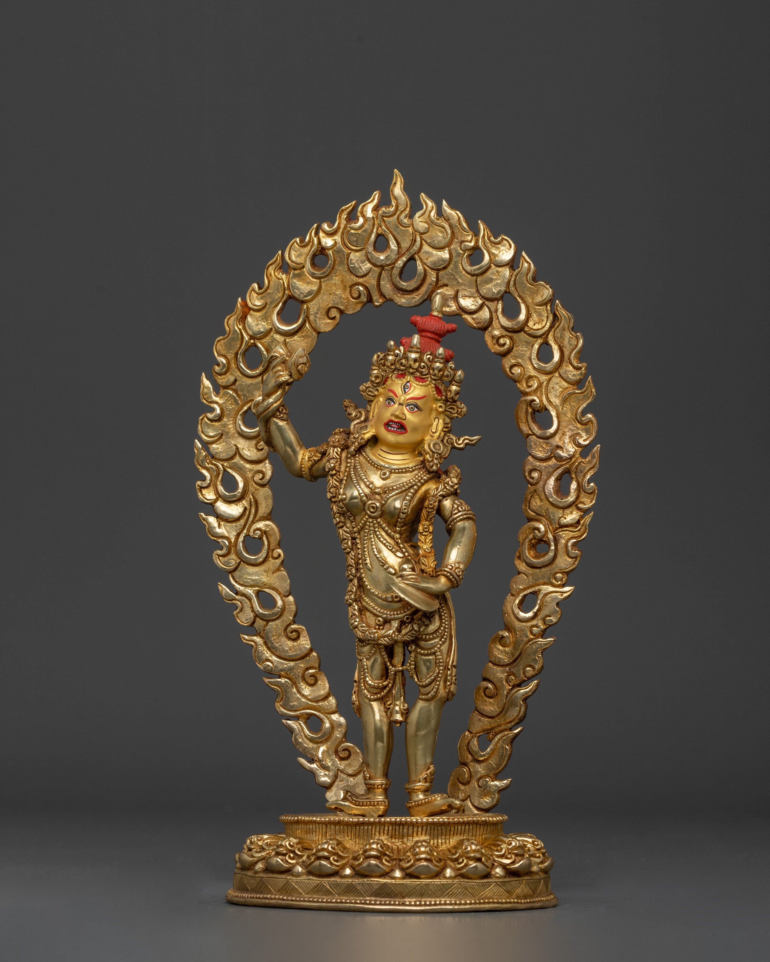 Tibetan Yeshe Tsogyal Sculpture | Altar Home Decor