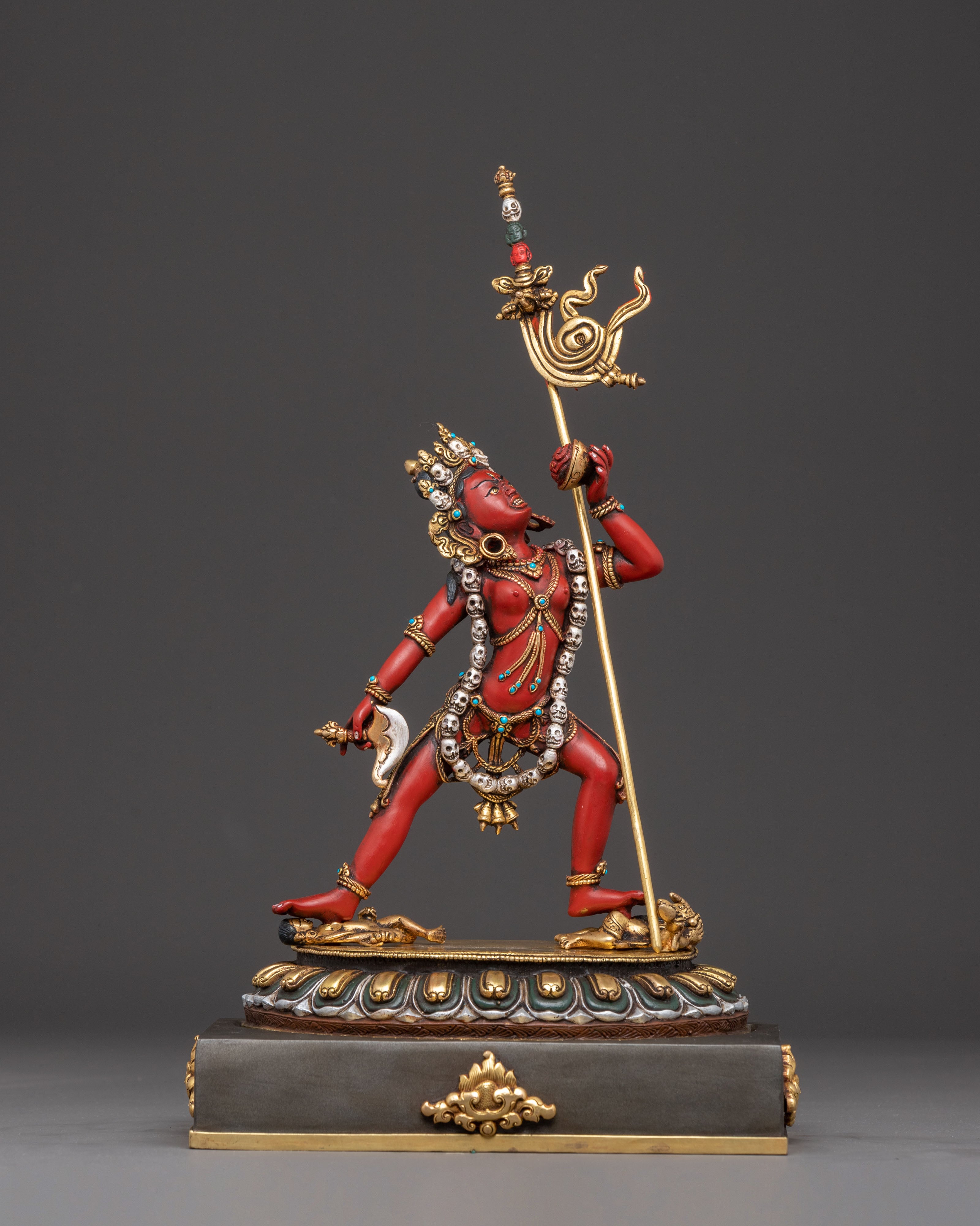 Handcrafted Vajrayogini Art, Goddess of Transformation | Tantric Feminine Power