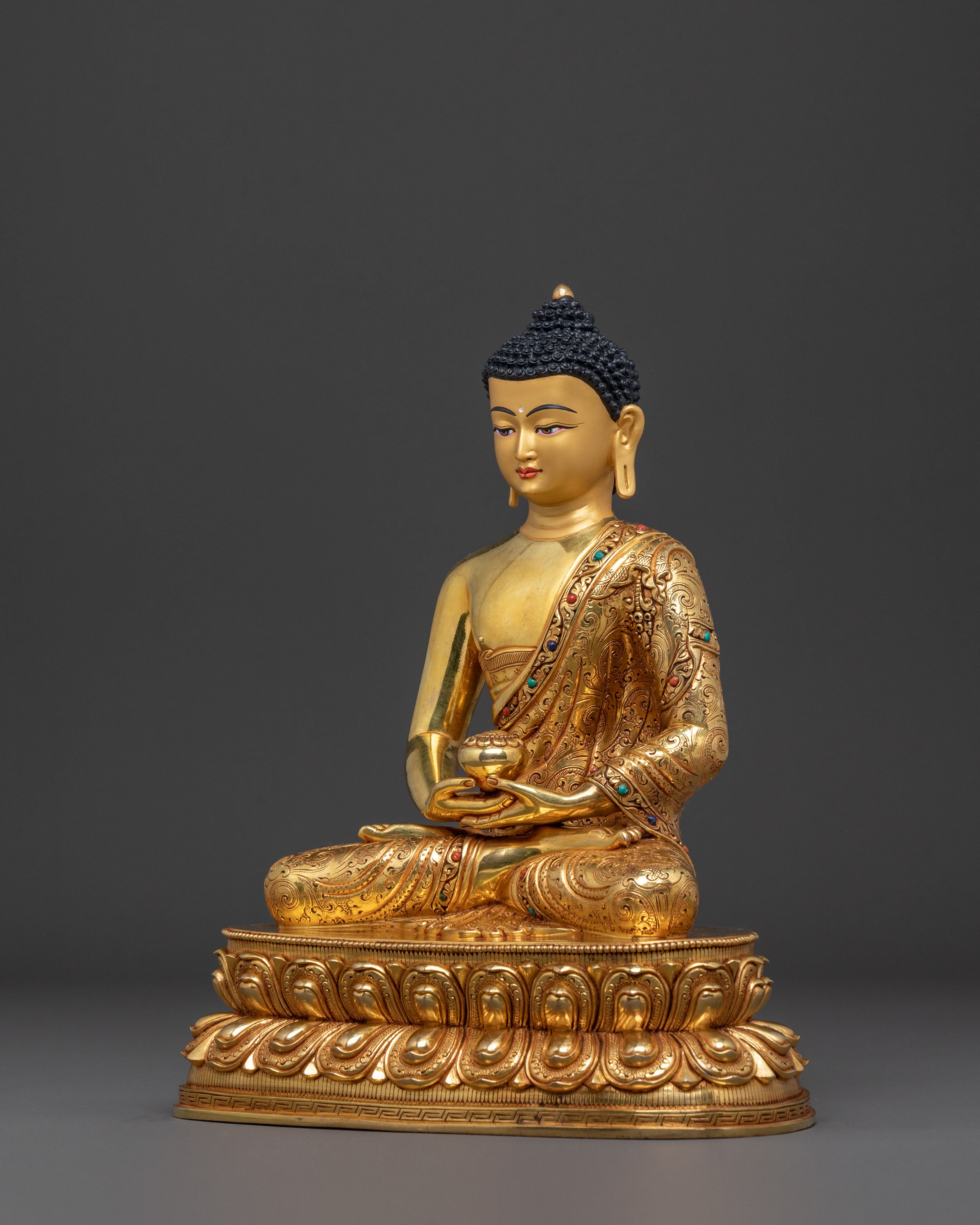Handcrafted Amitabha Buddha Statue | Meditation Figure