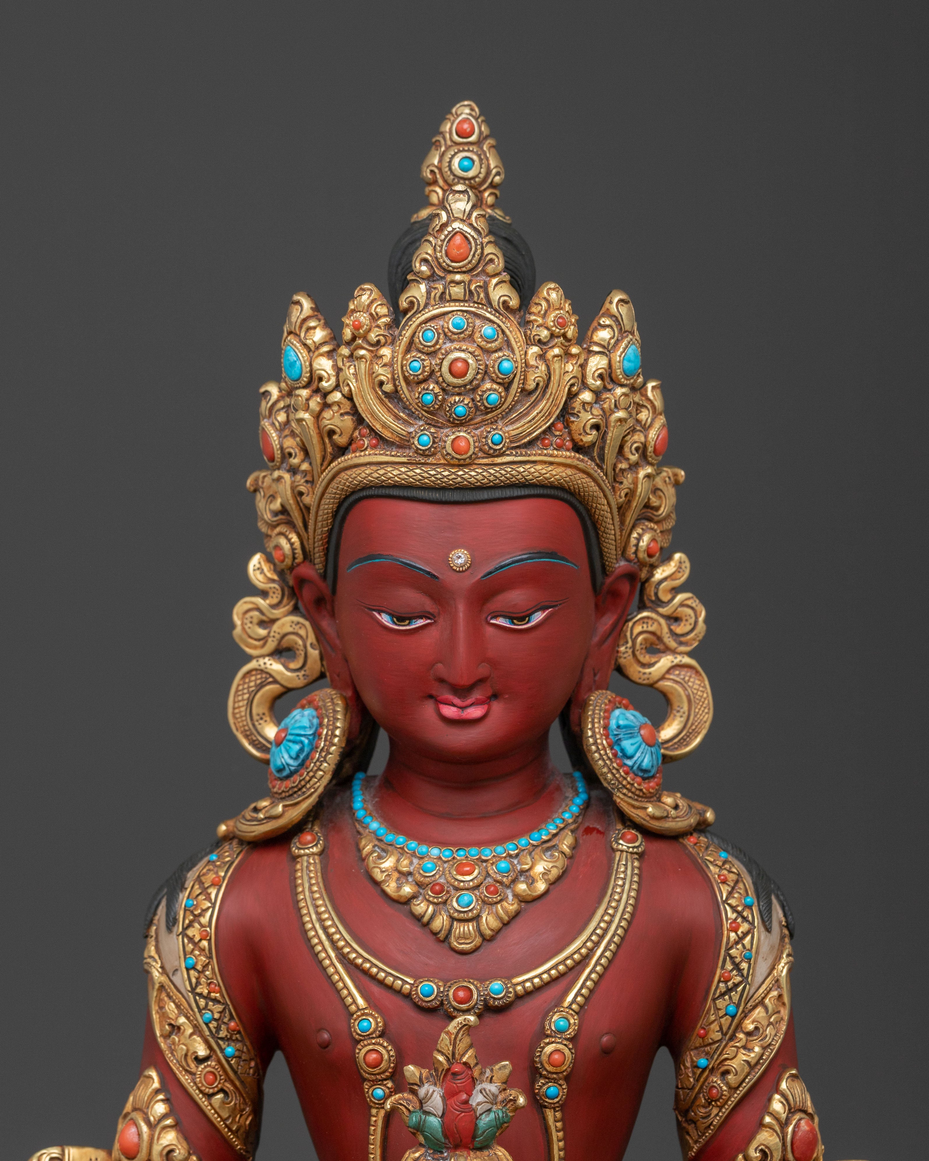 Handcrafted Amitayus Statue | Symbol of Longevity