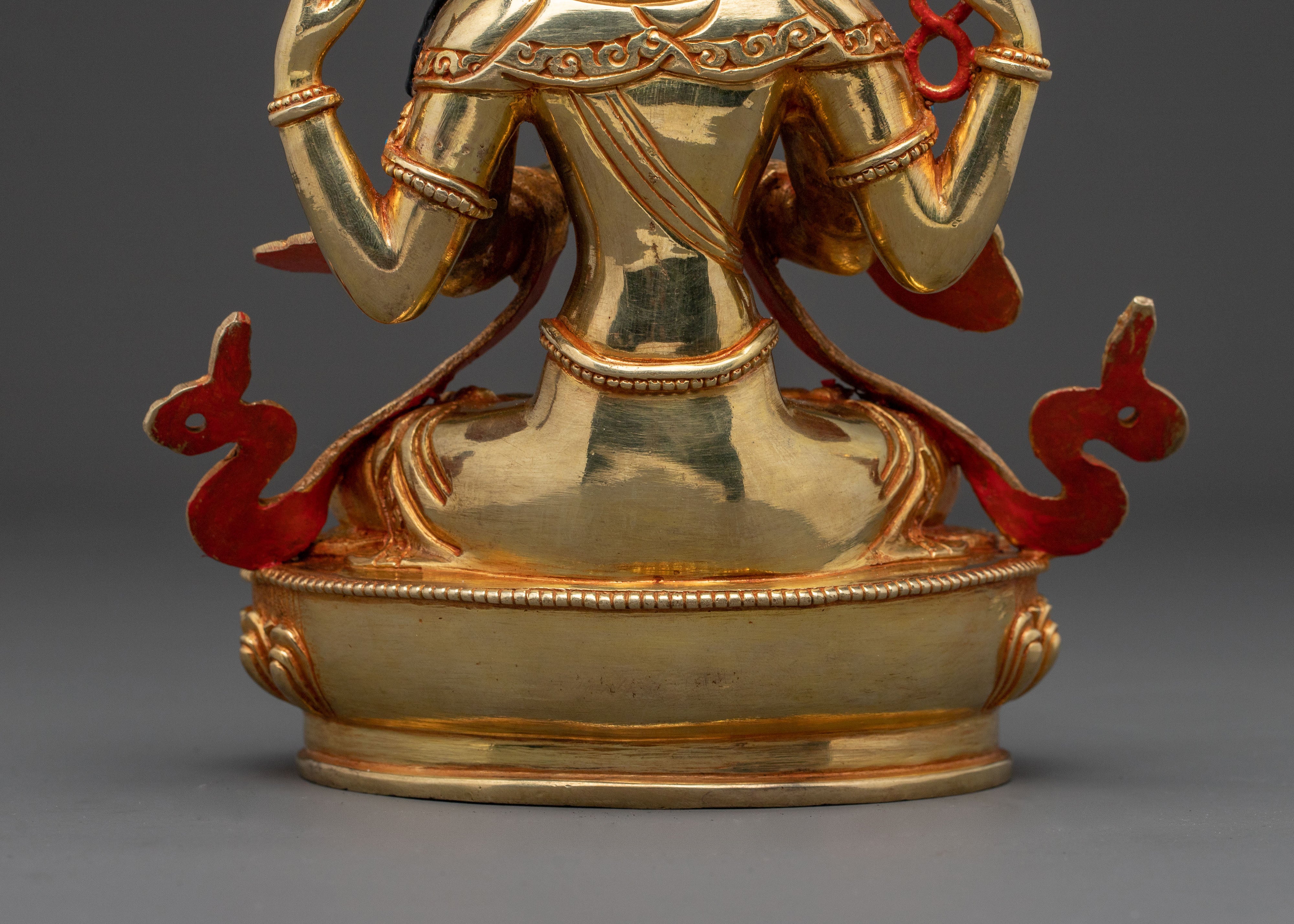 Chenrezig Gold Gilded Sacred Statue – Himalayan Artistry