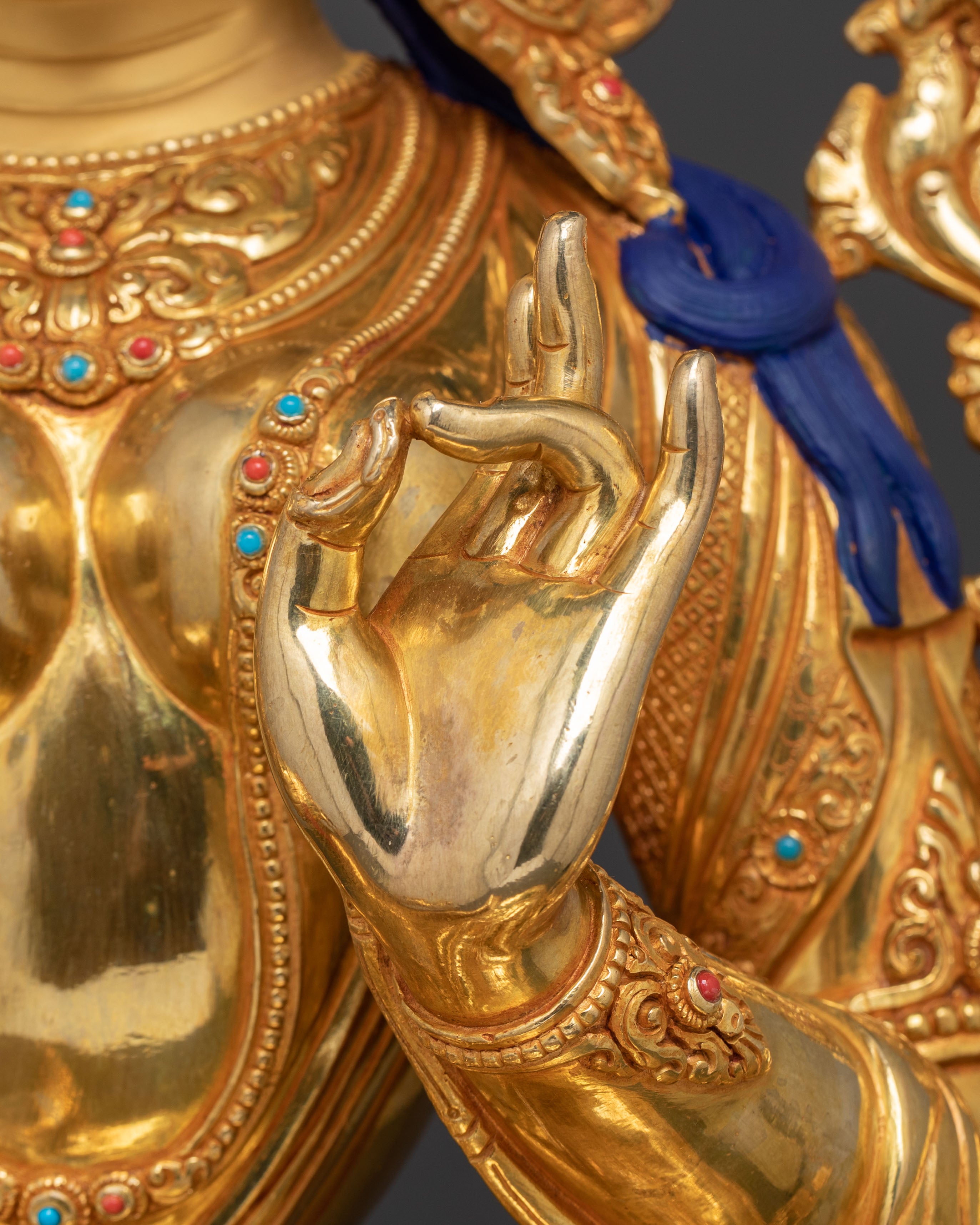 Guardian Green Tara Statue | Handcrafted Elegance