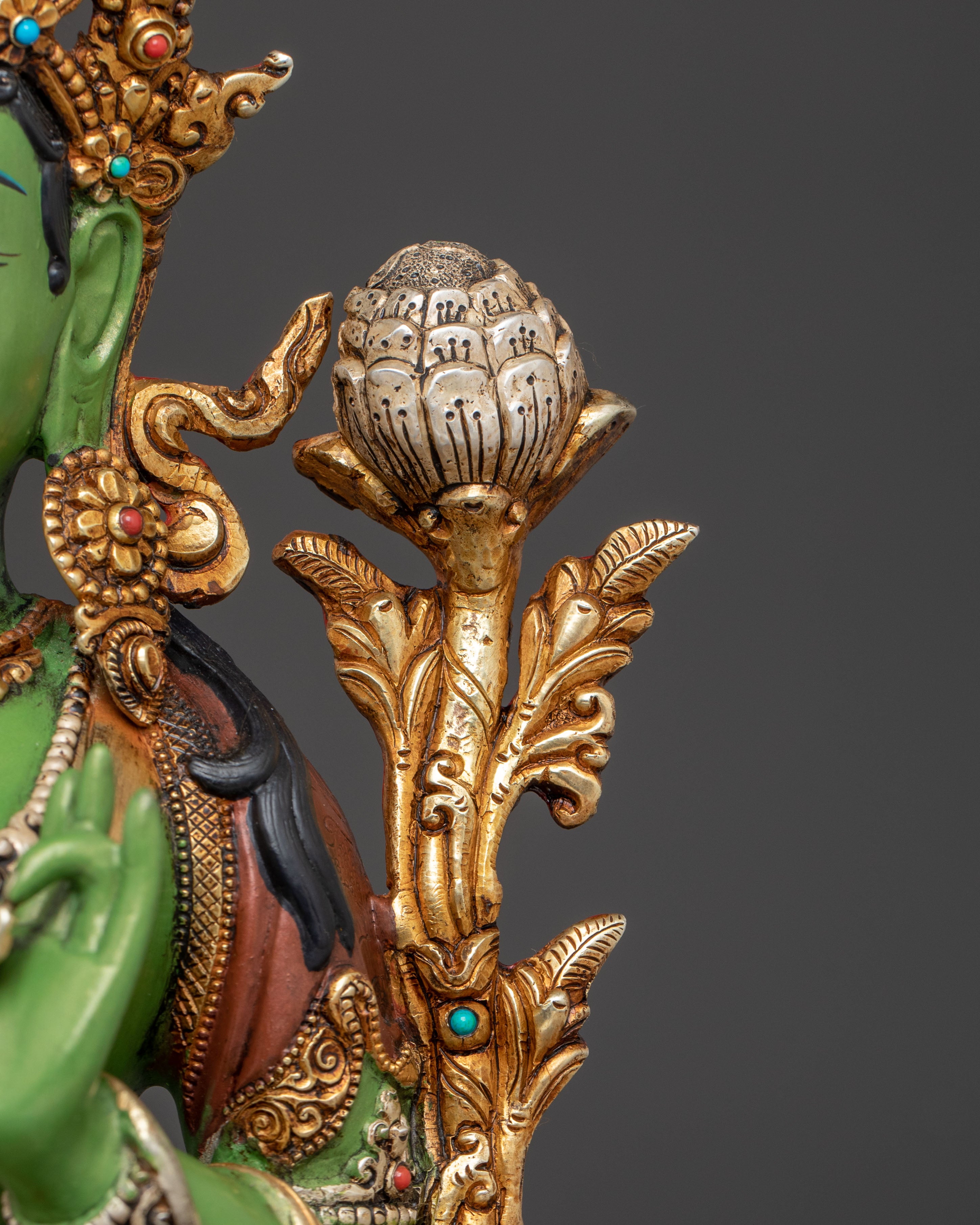 Statue of Shyama Tara (Green Tara) | Mother of Liberation