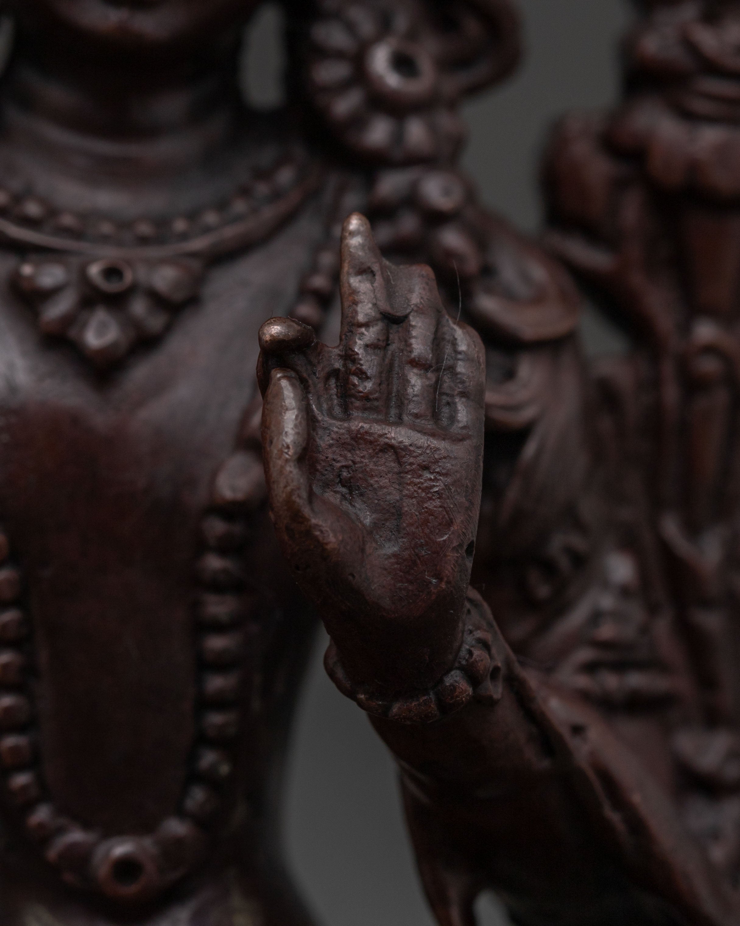 Handcrafted Manjushri Statue | Wisdom Deity