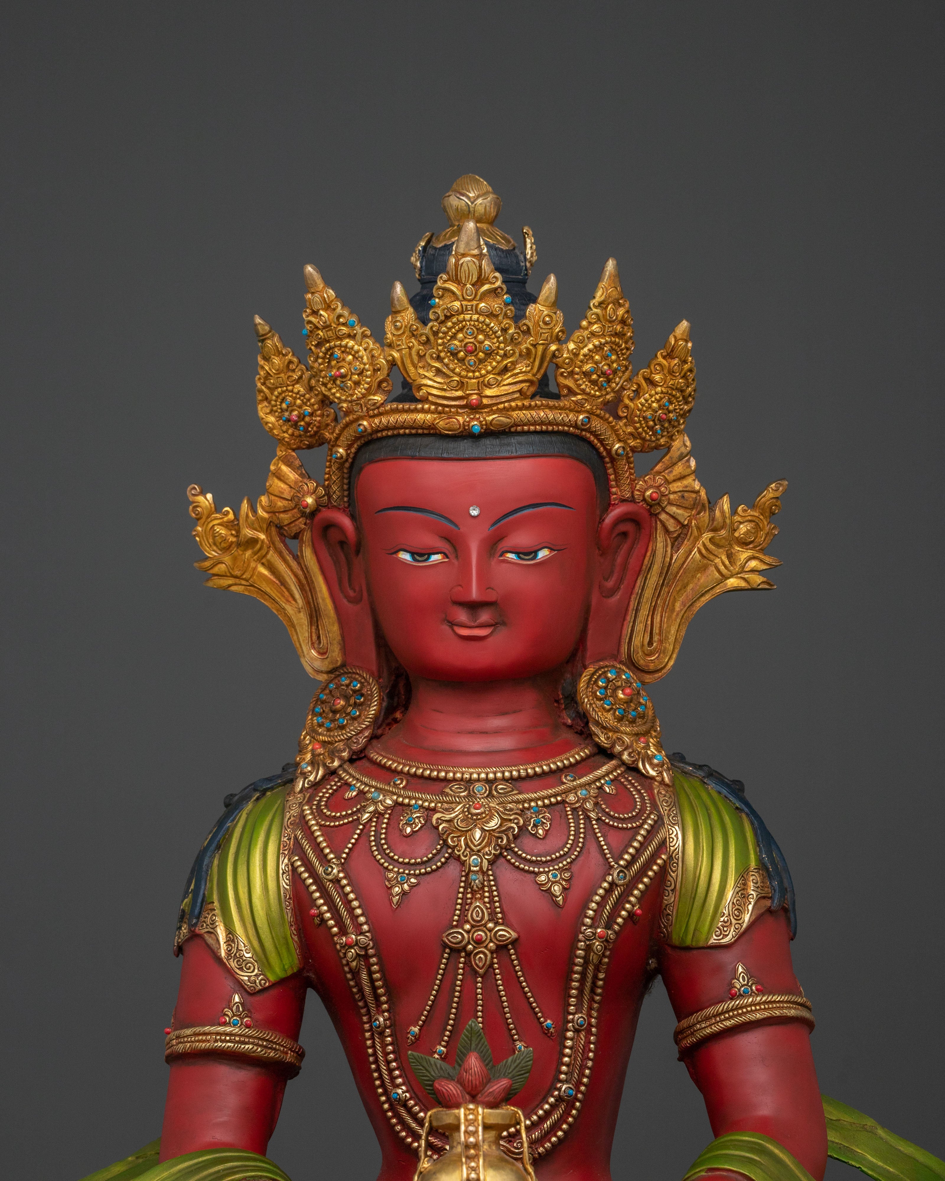 Tibetan Amitayus Buddha Statue | Pure Land Buddha