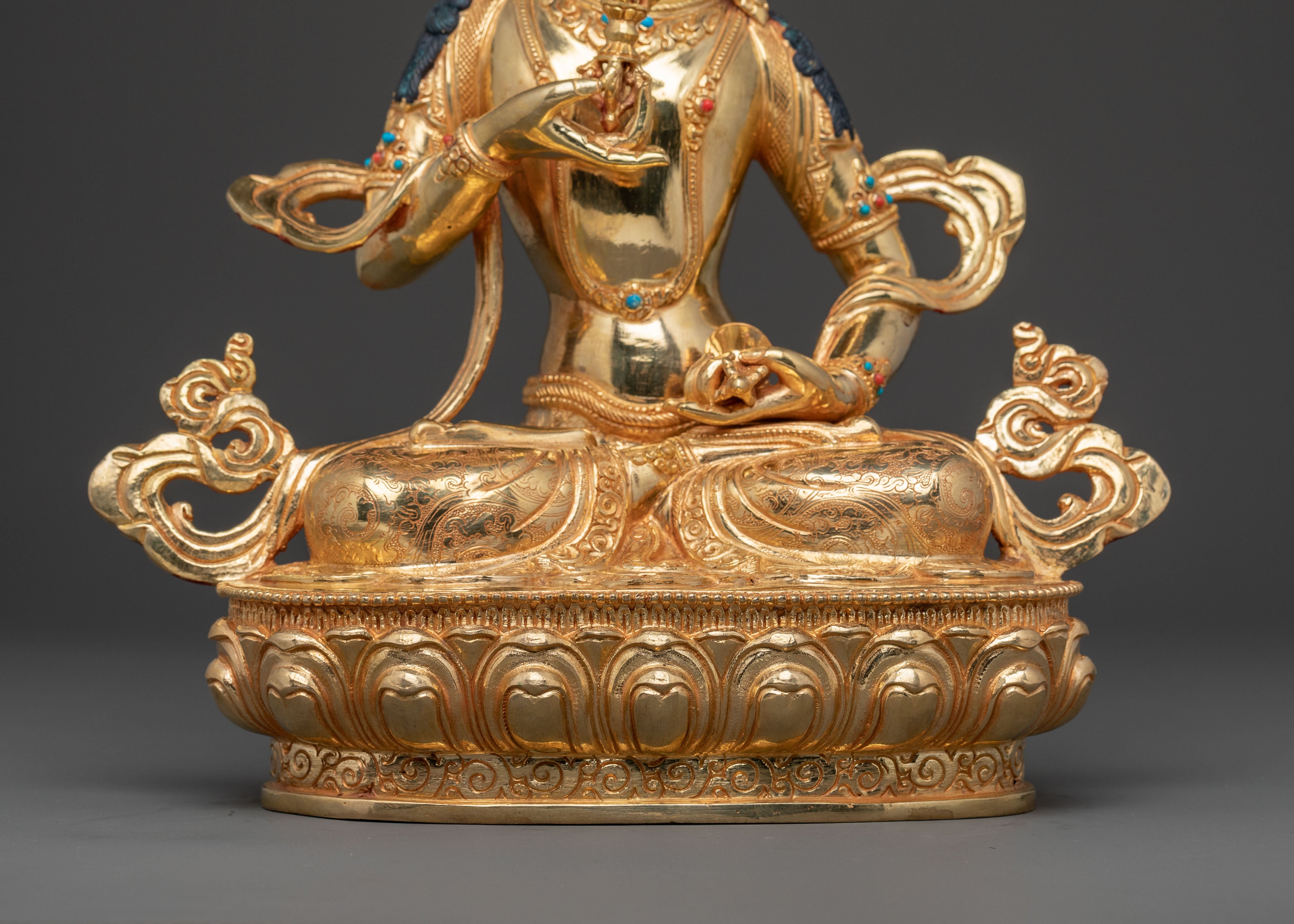 Handcrafted Vajrasattva Statue | Sacred Protector