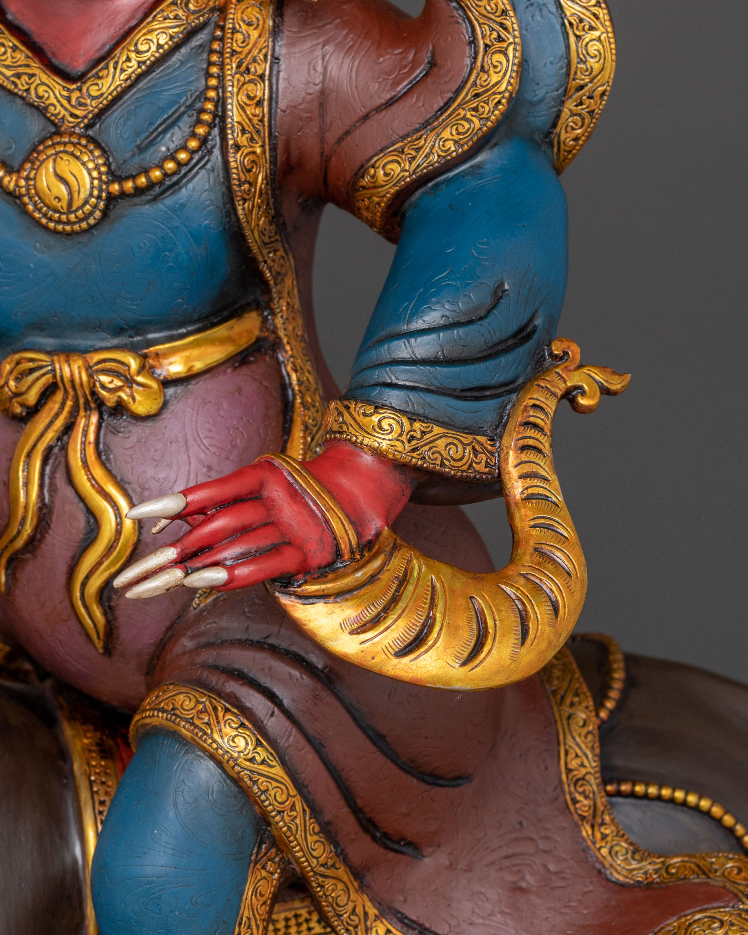Damchen Garwai Nagpo: Tibetan Wrathful Protector Deity