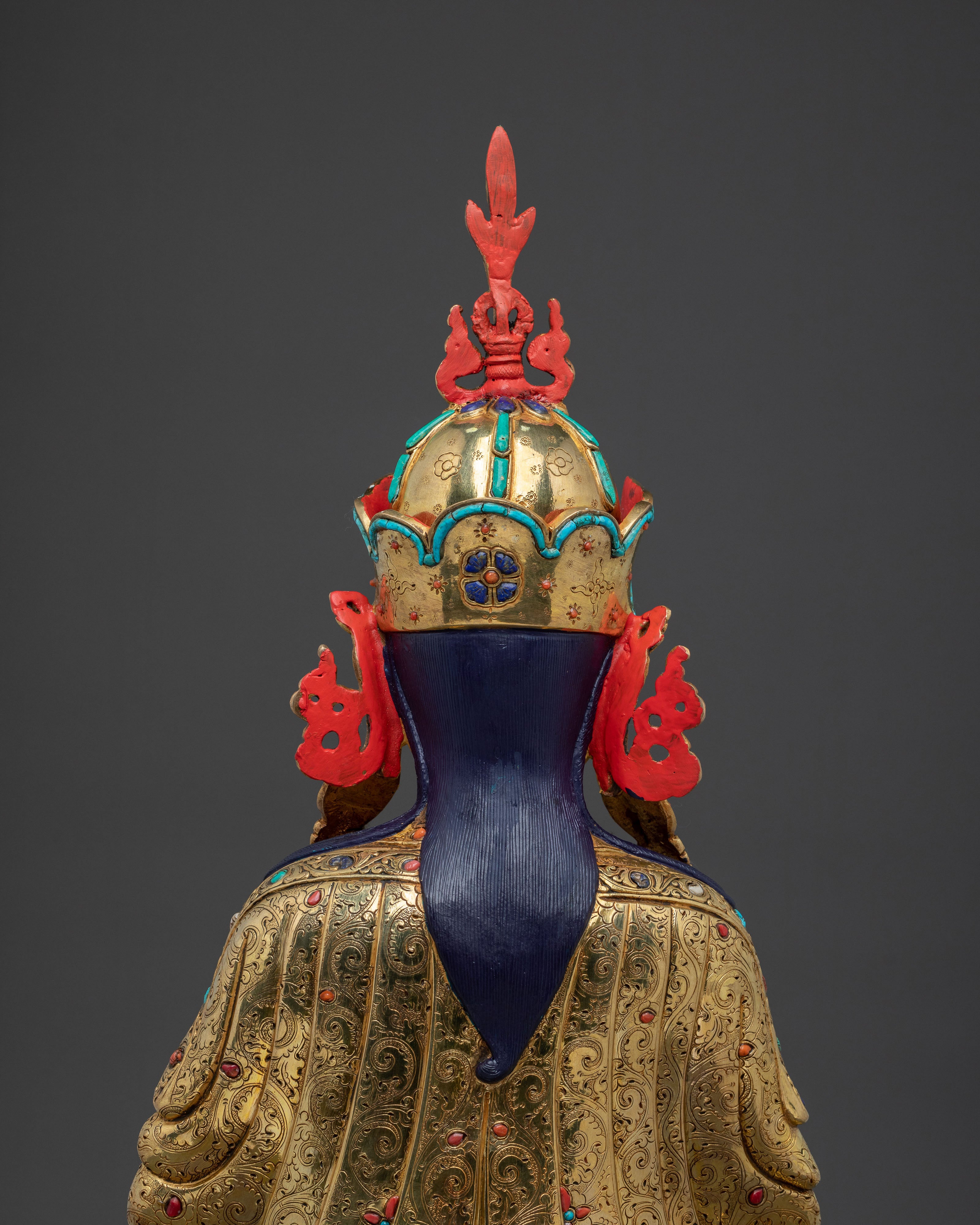Guru Norla: 24K Gold Gilded Sacred Figurine