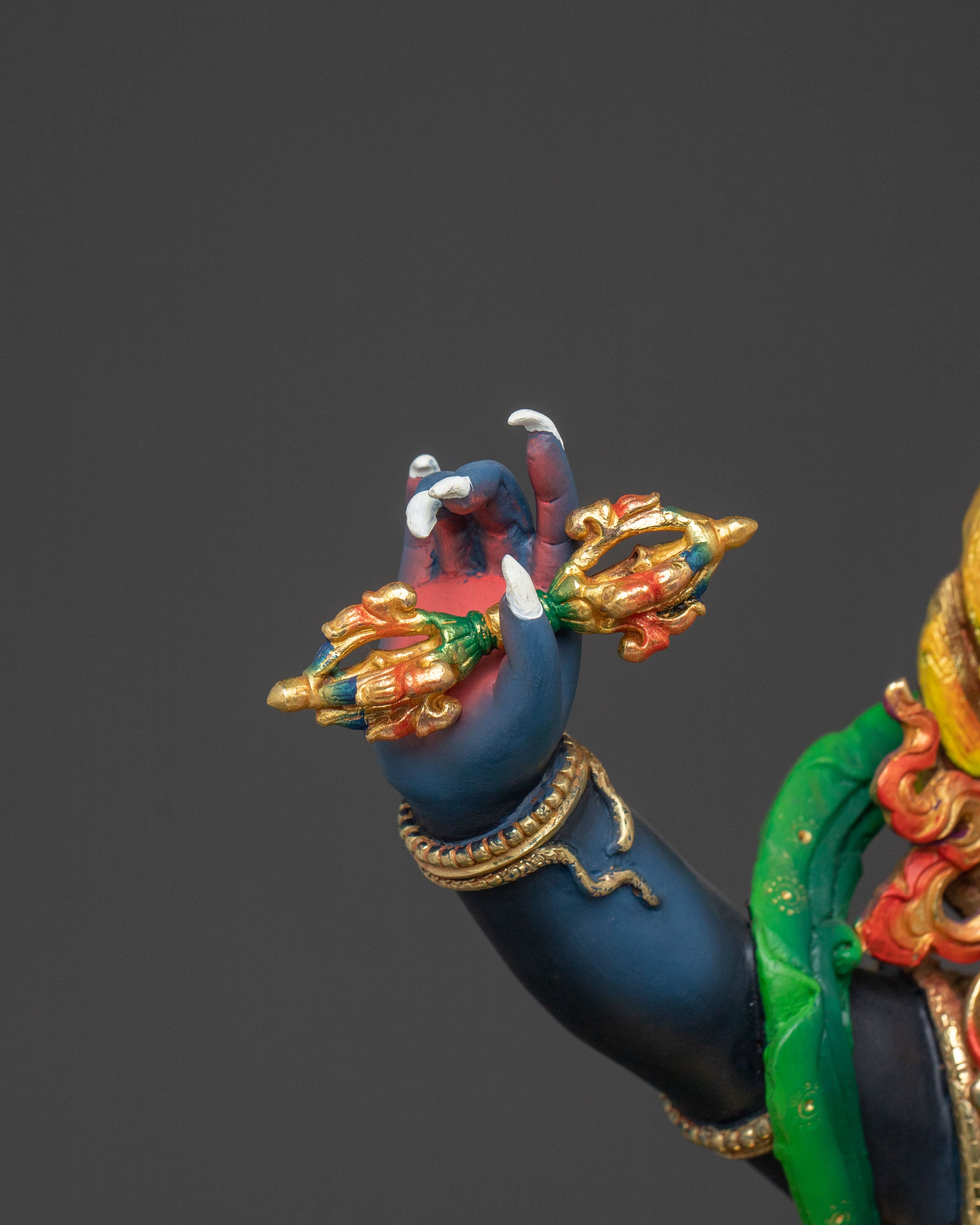 Vajrapani Tantric Deity Statue | Protector of Life and Wellness