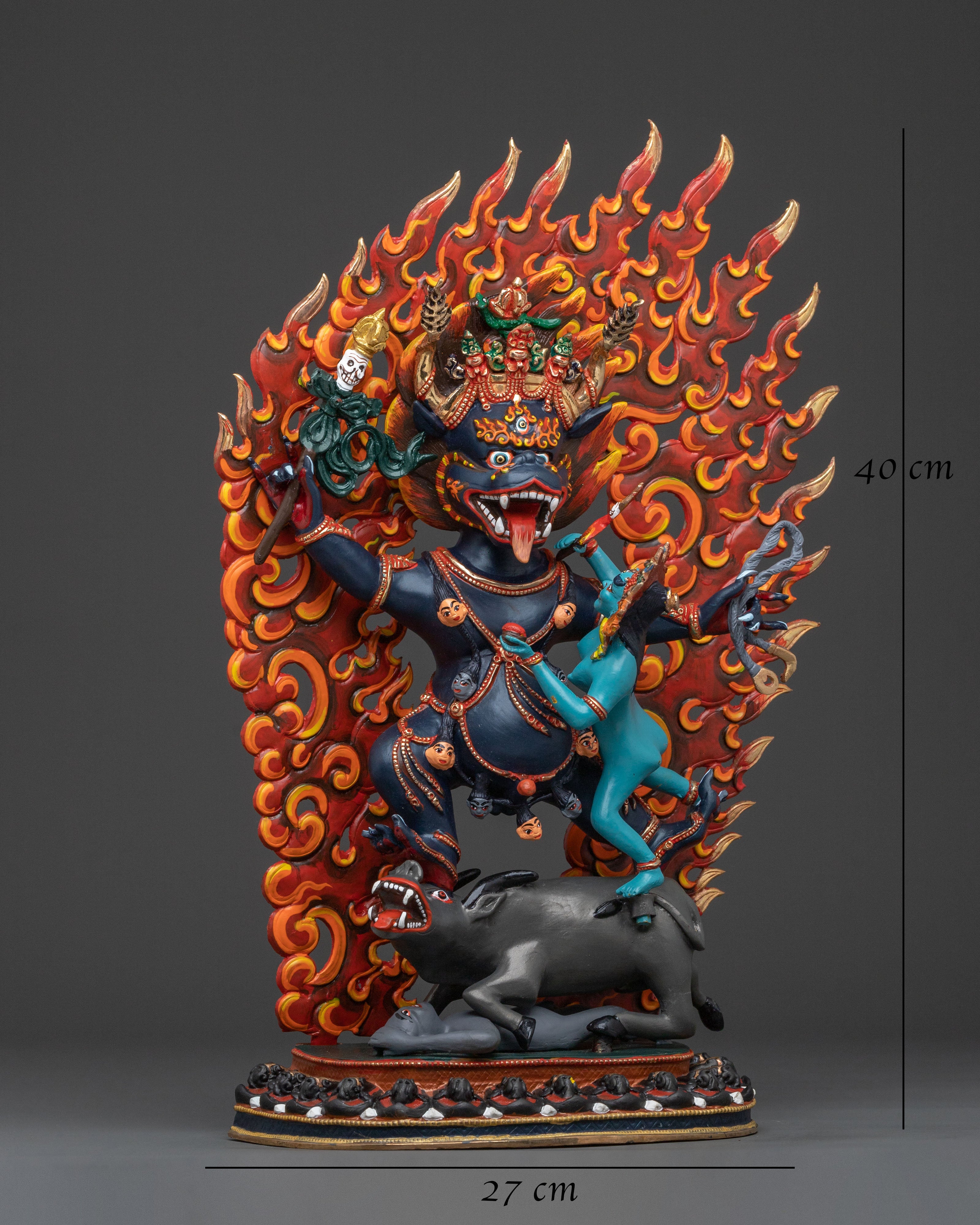 Yama Dharmaraja Sculpture | Guardian of Dharma