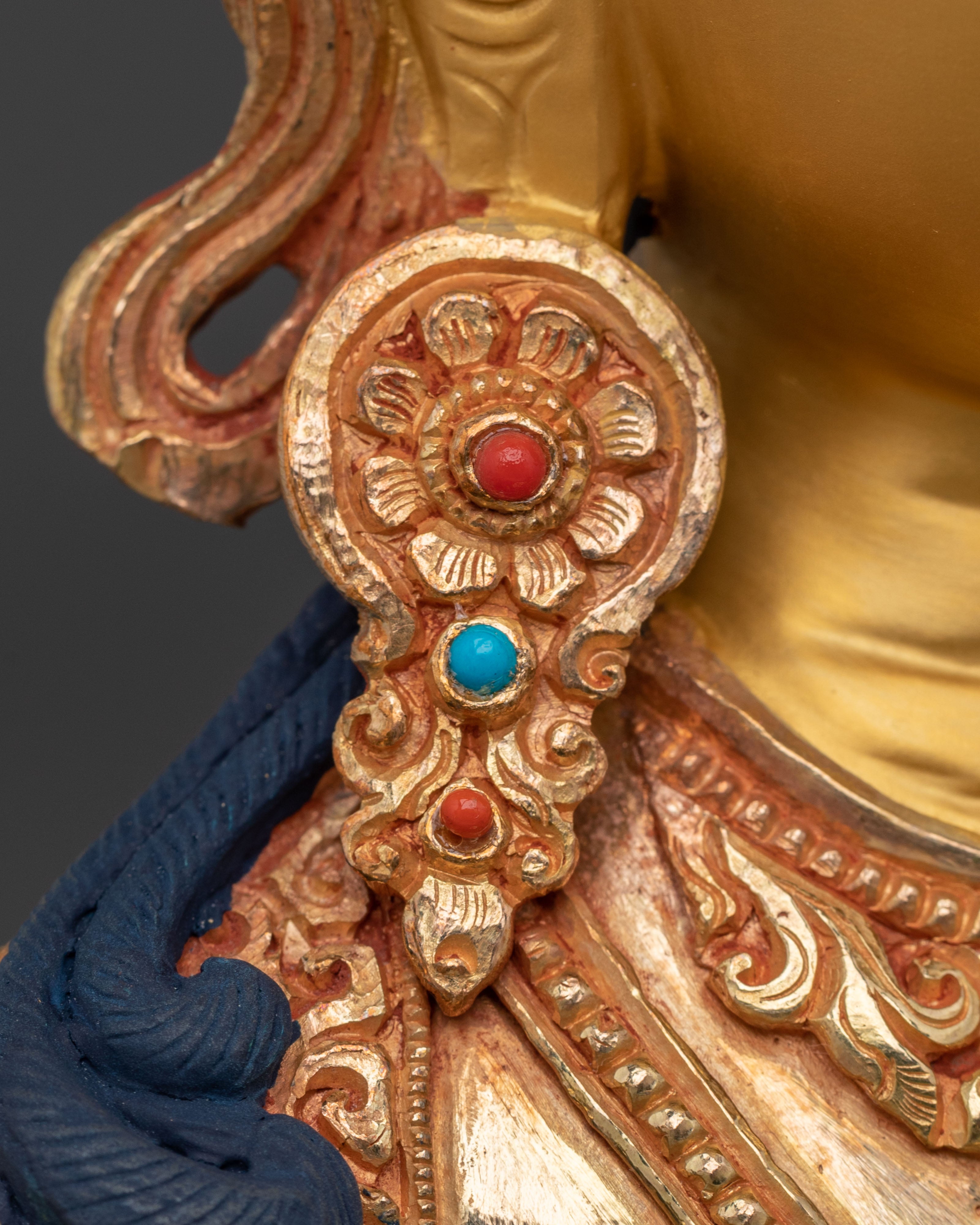 Manjushri Spiritual Figurine: Enlightened Wisdom Art