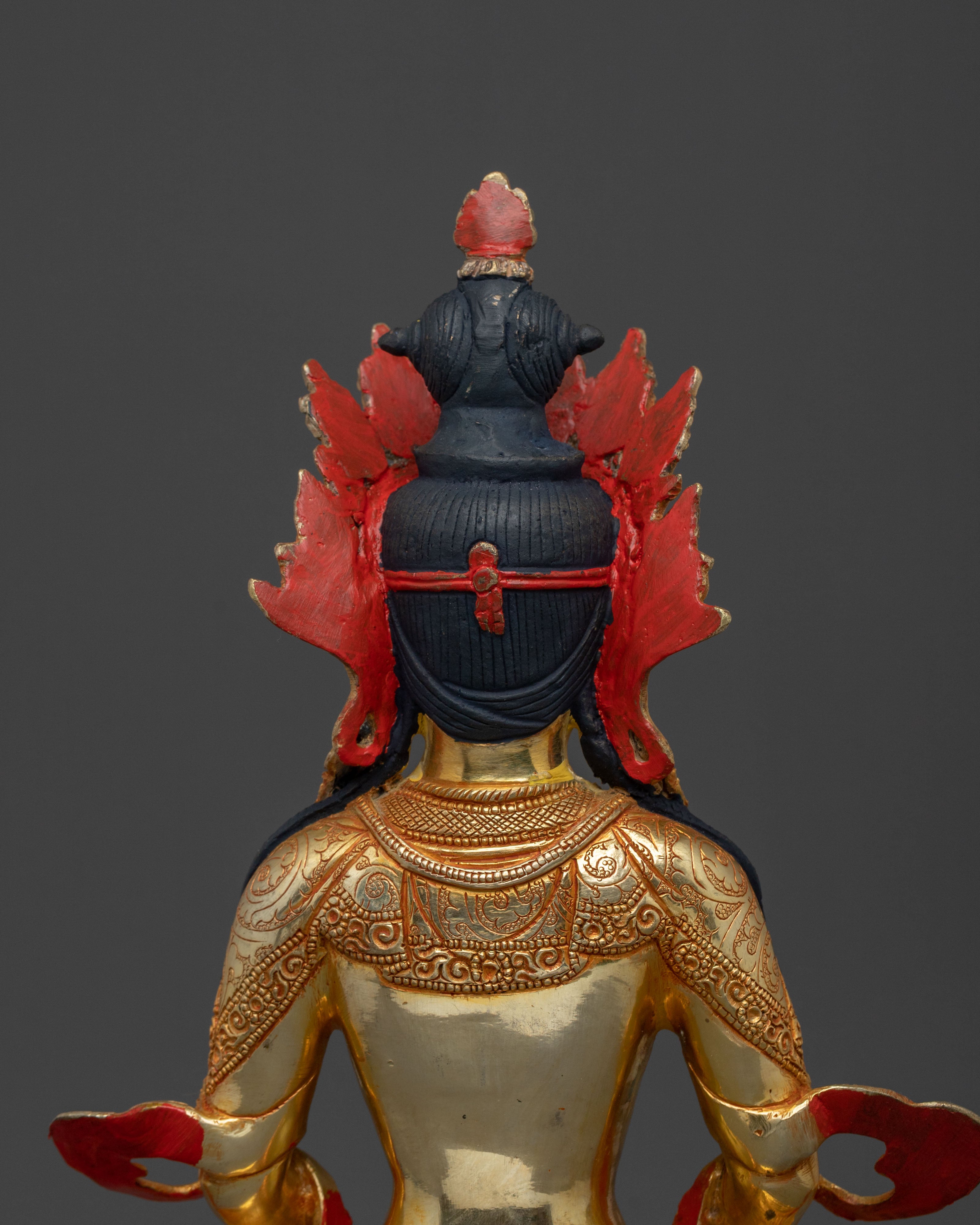 Traditional Buddha Amitayus Statue | Buddha of Infinite Life