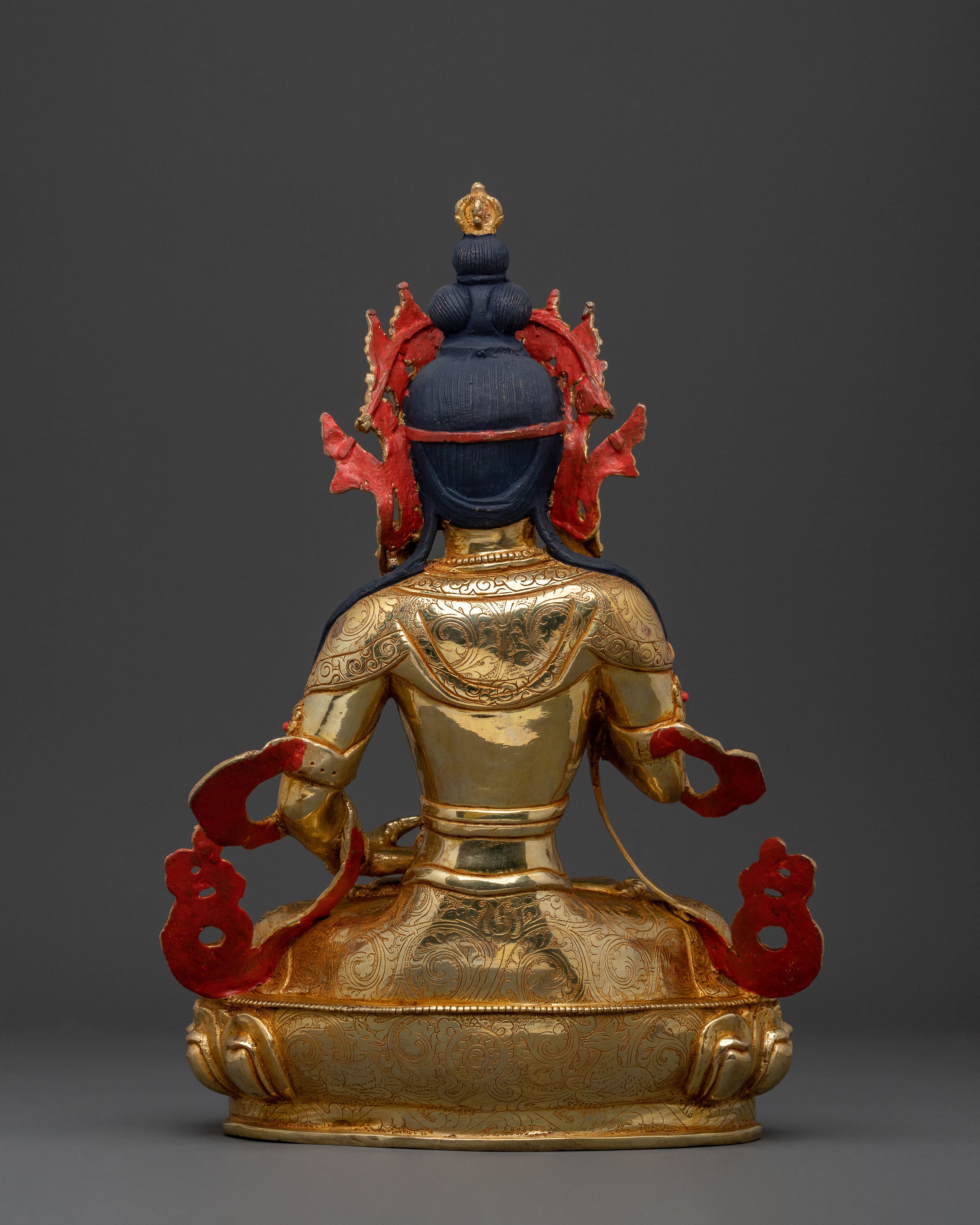 24K Gold Gilded Purification Figurine Vajrasattva