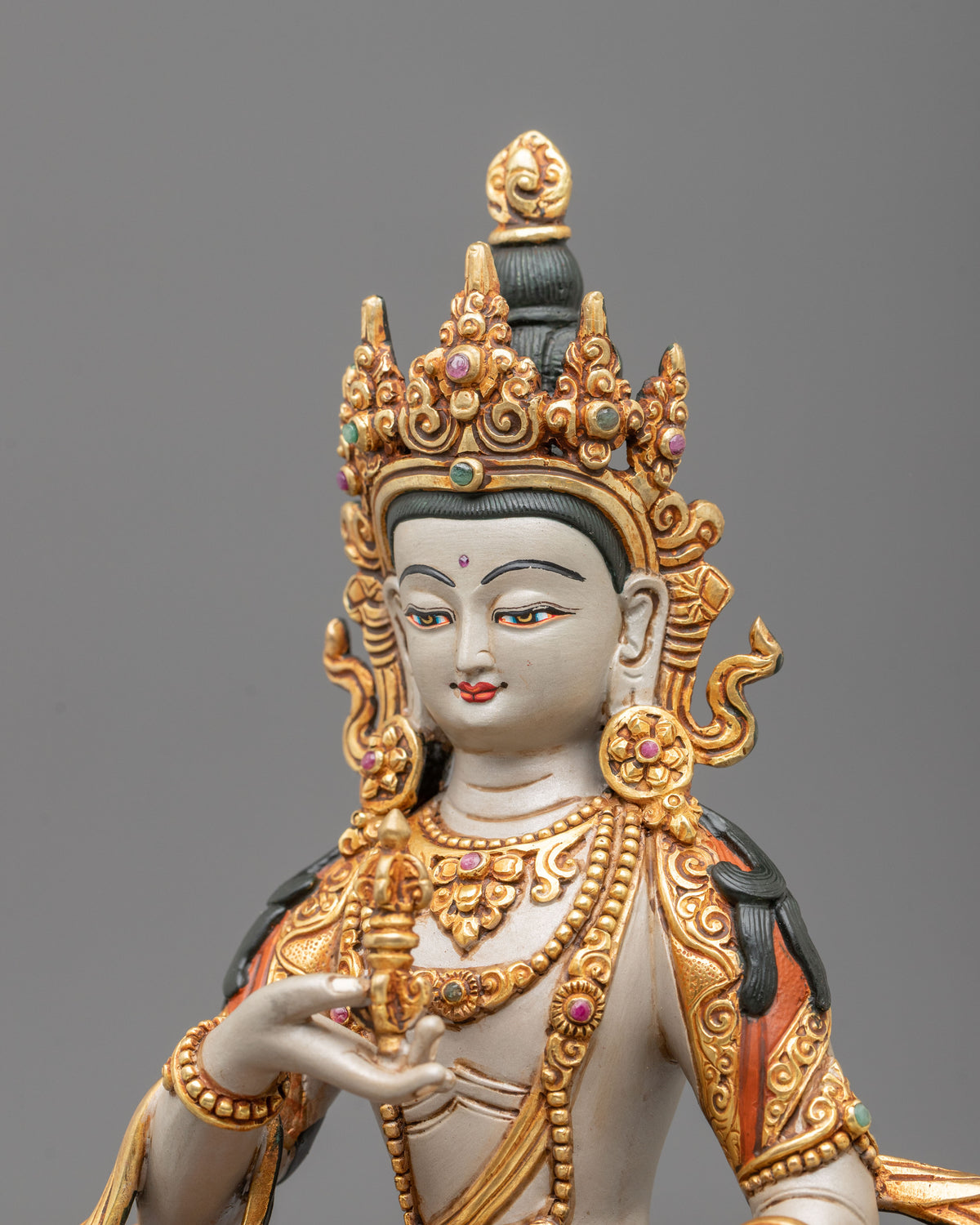 Vajrasattva Statue | Tibetan Purification Figurine