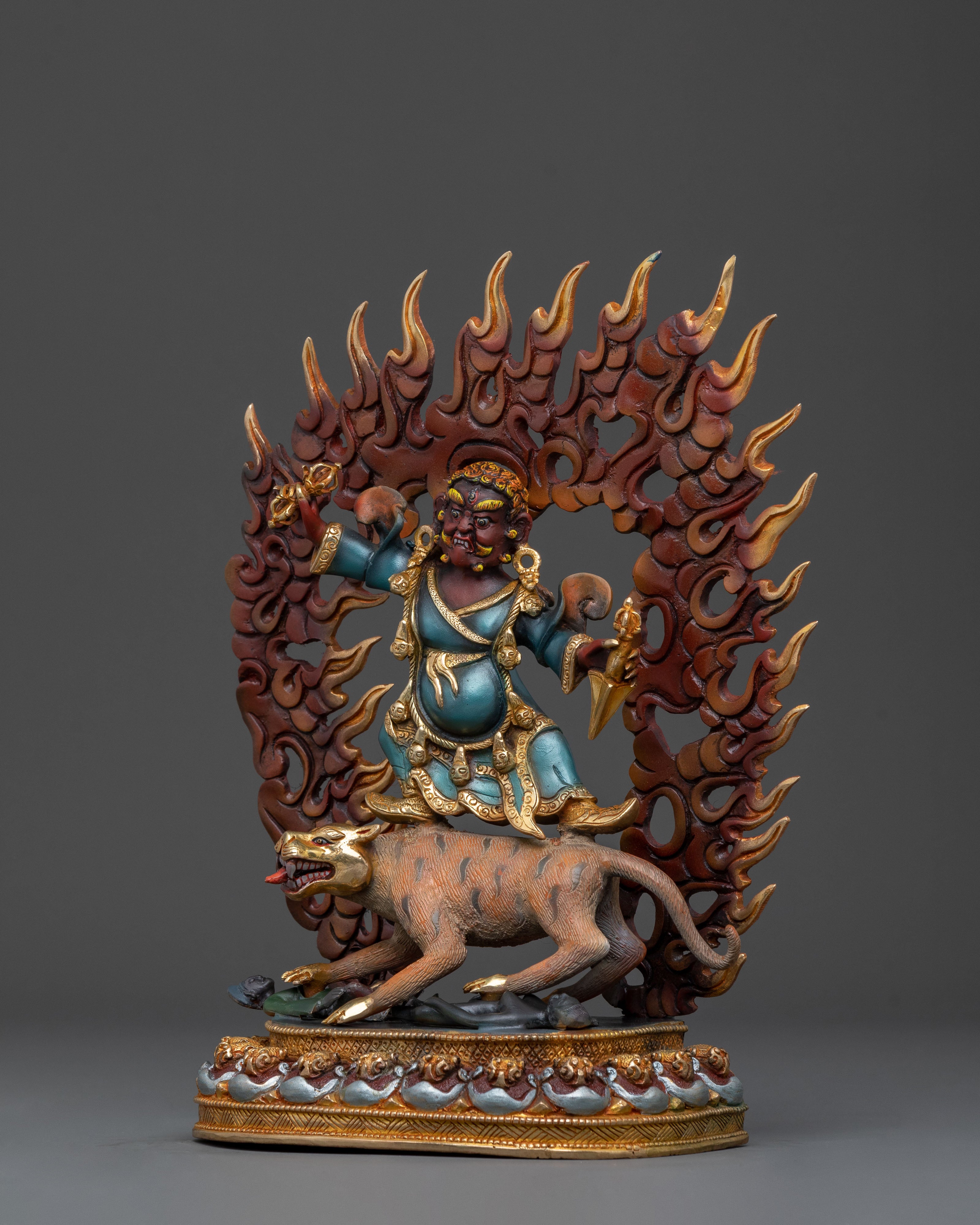 Dorje Drollo Divine Statue: Fiery Protector