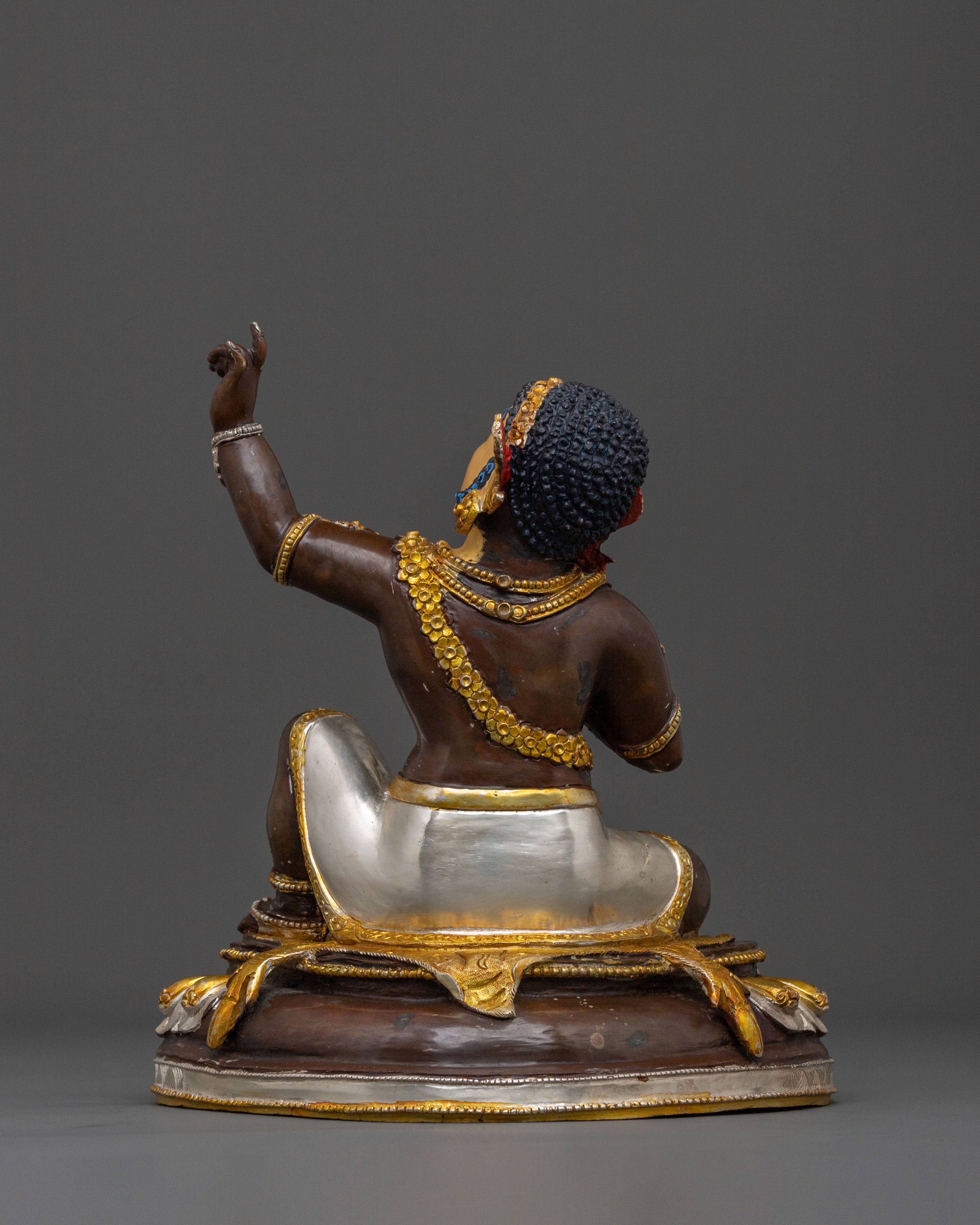 Tibetan Virupa Meditation Statue | Home Decor