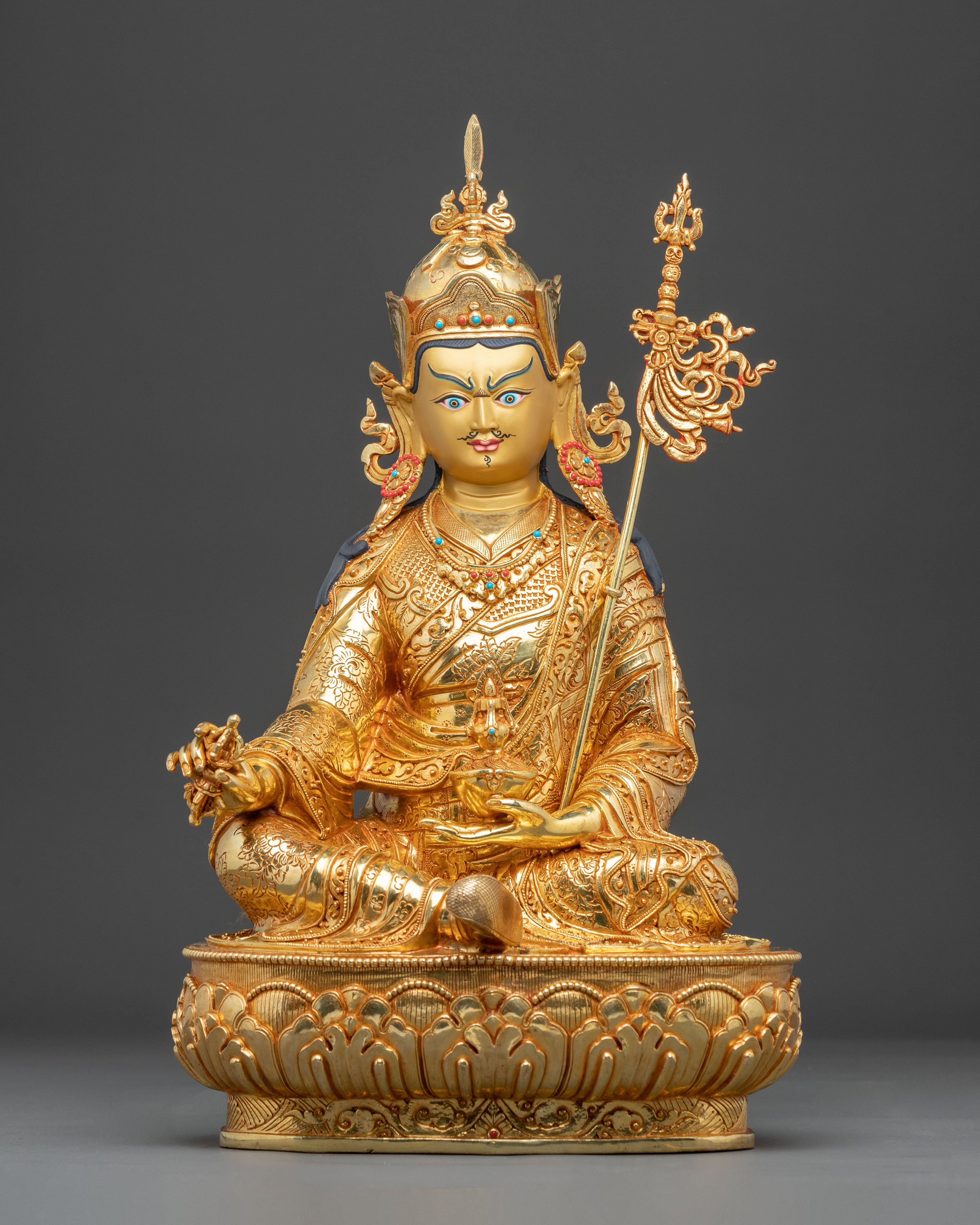 Statue of Buddhist Master Padmasambhava