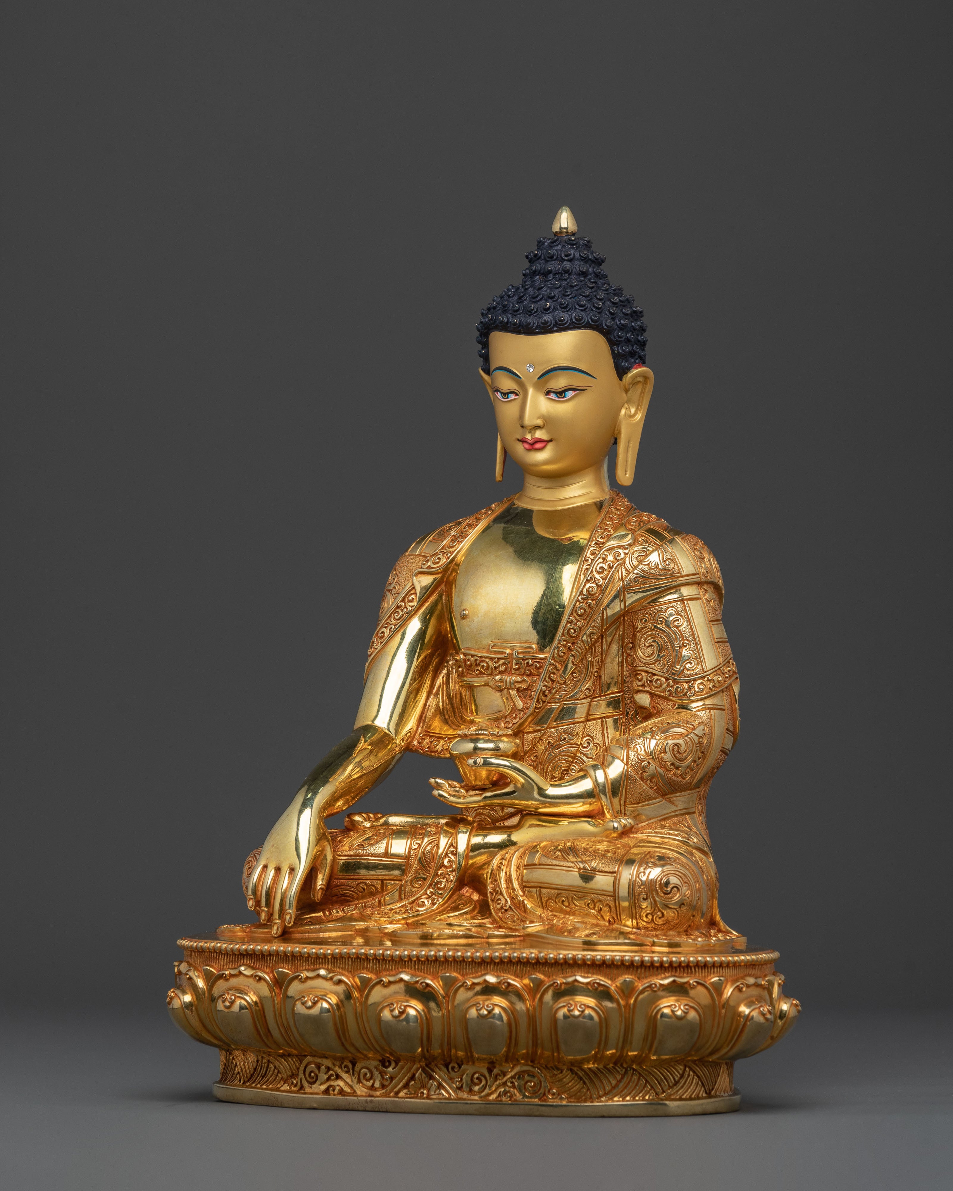 Handcrafted Shakyamuni Buddha Statue | Altar Decor