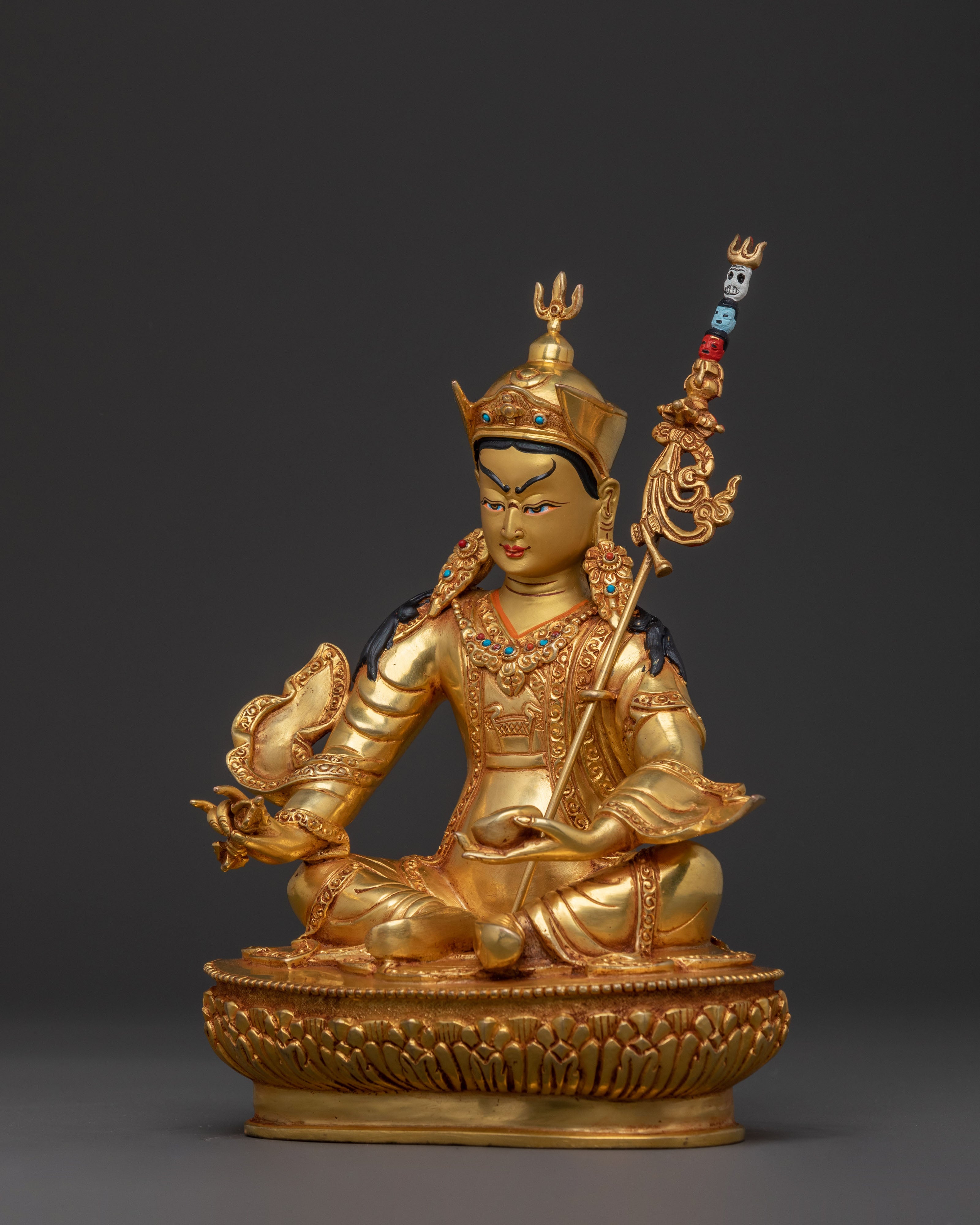 Guru Rinpoche Divine Statue | Wisdom & Enlightenment