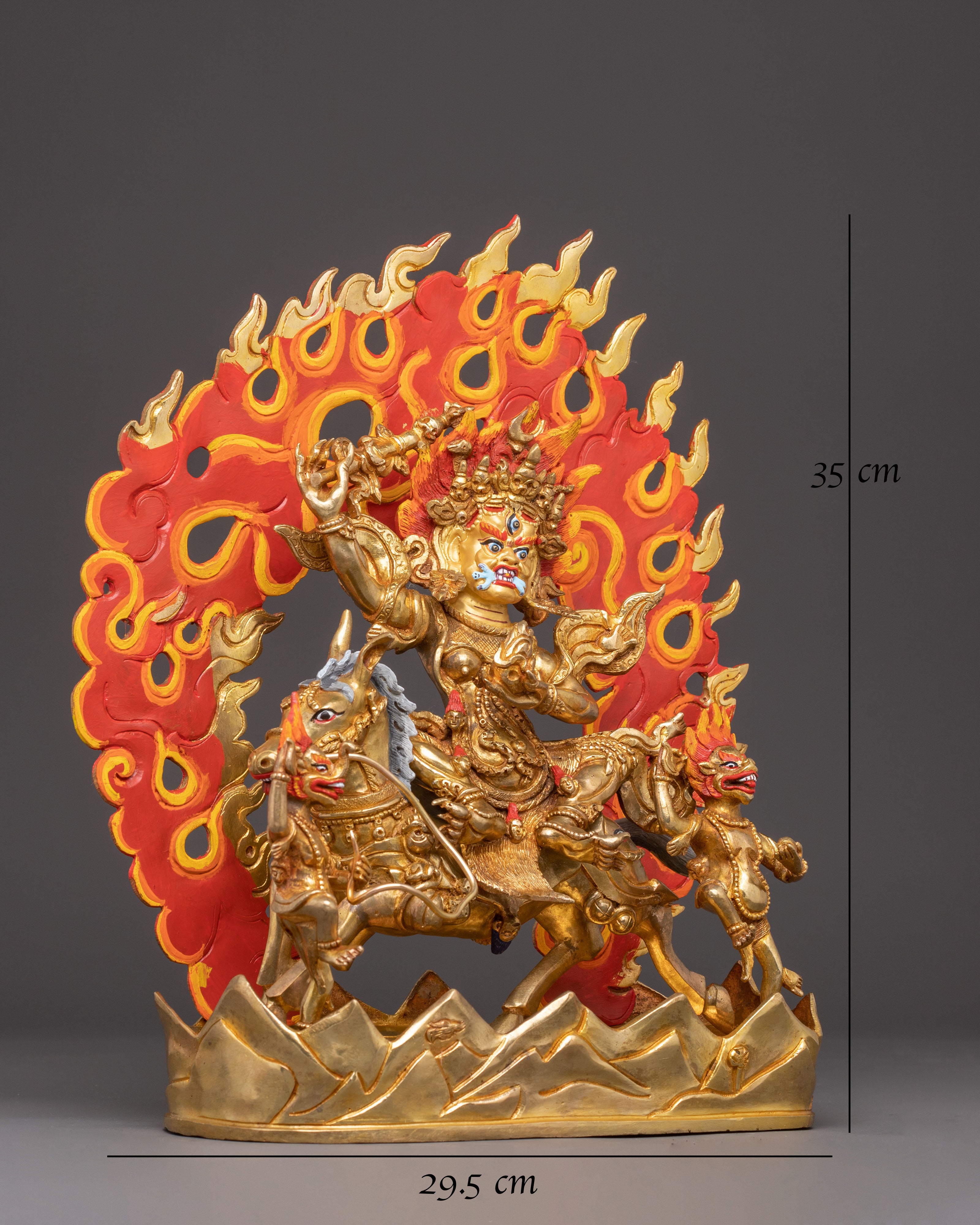 Himalayan Statue of Handcrafted Palden Lhamo