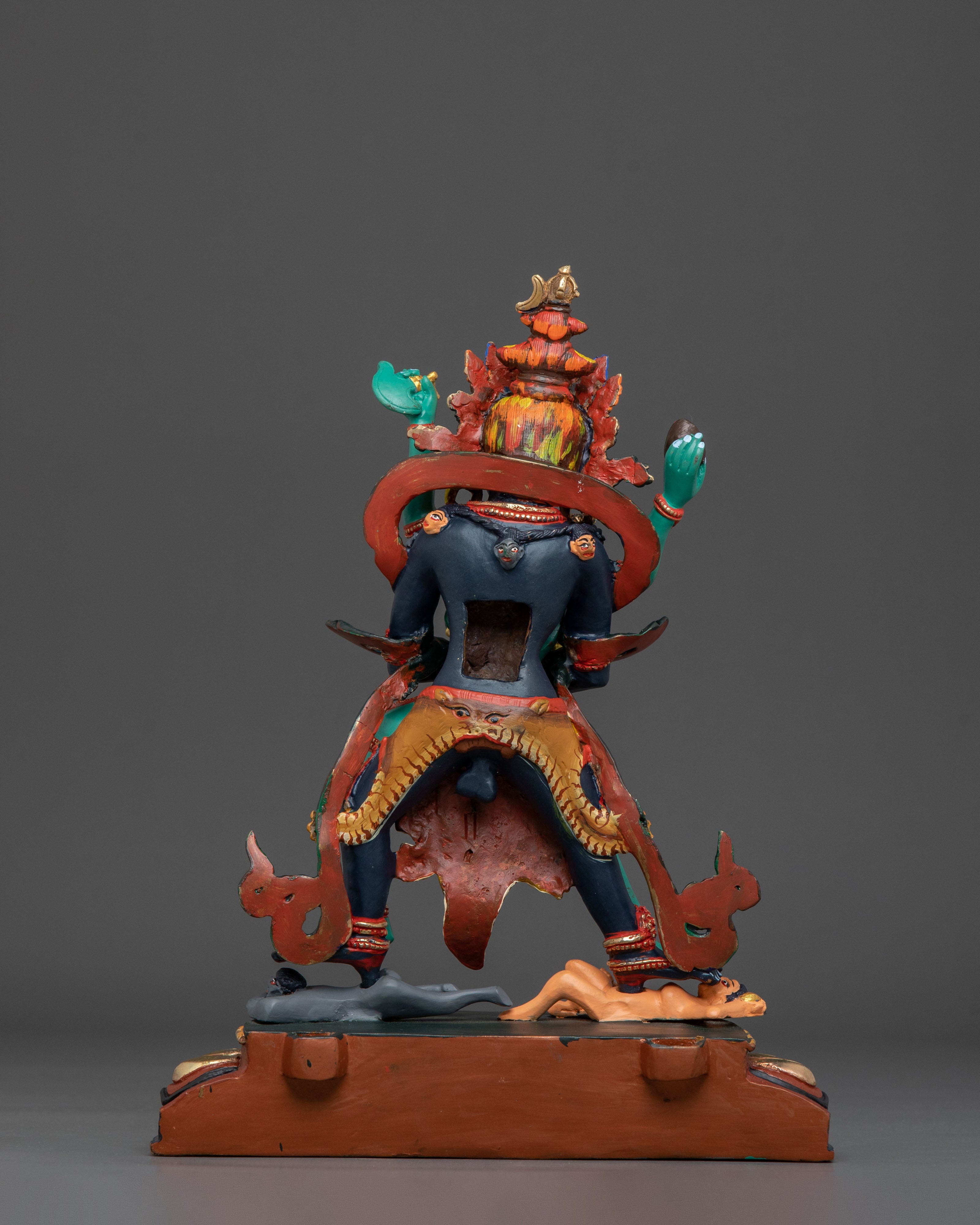 Kalachakra Sacred Sculpture with Consort | Home Decor