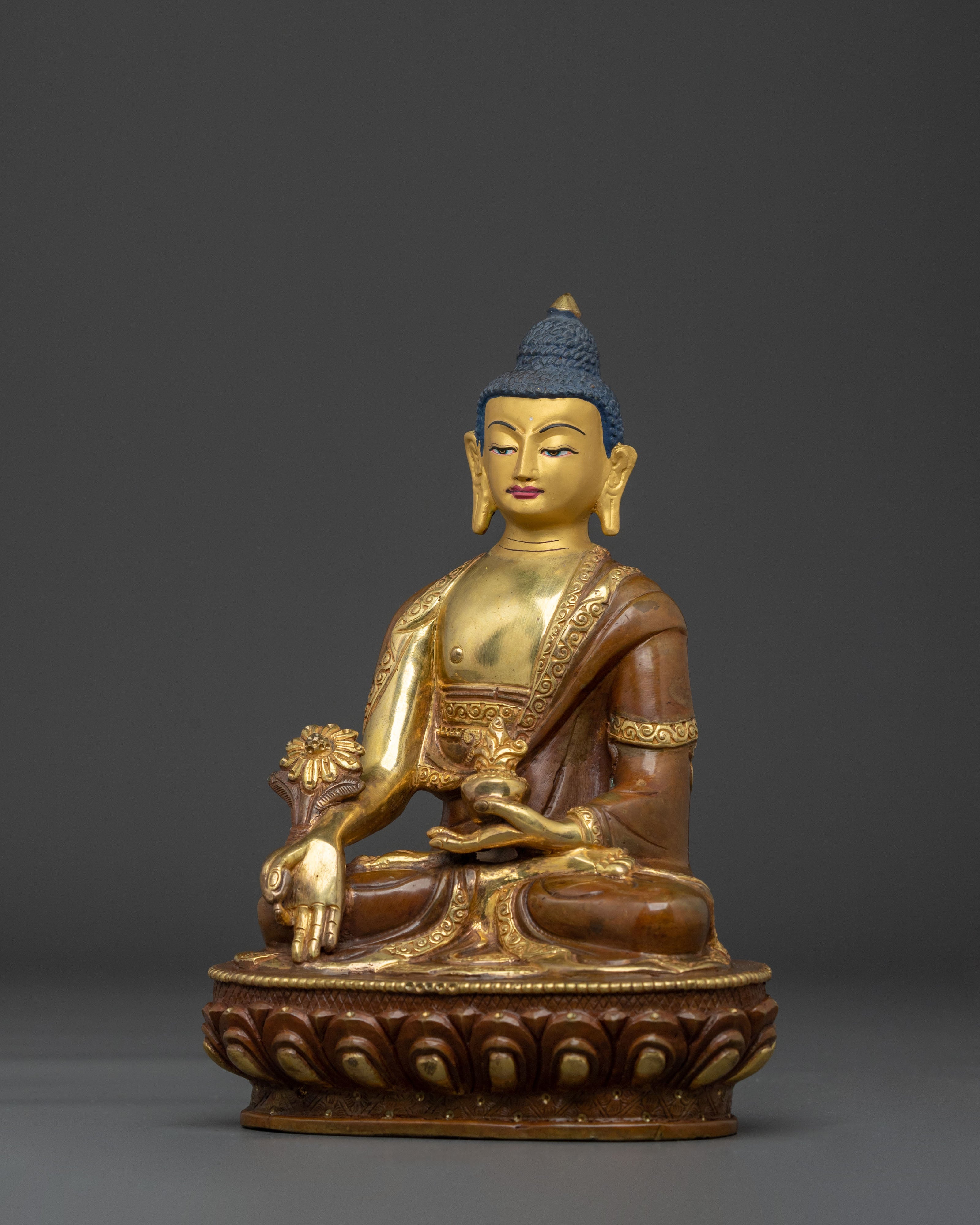 Medicine Buddha Statue | Tibetan Buddhist Home Decor