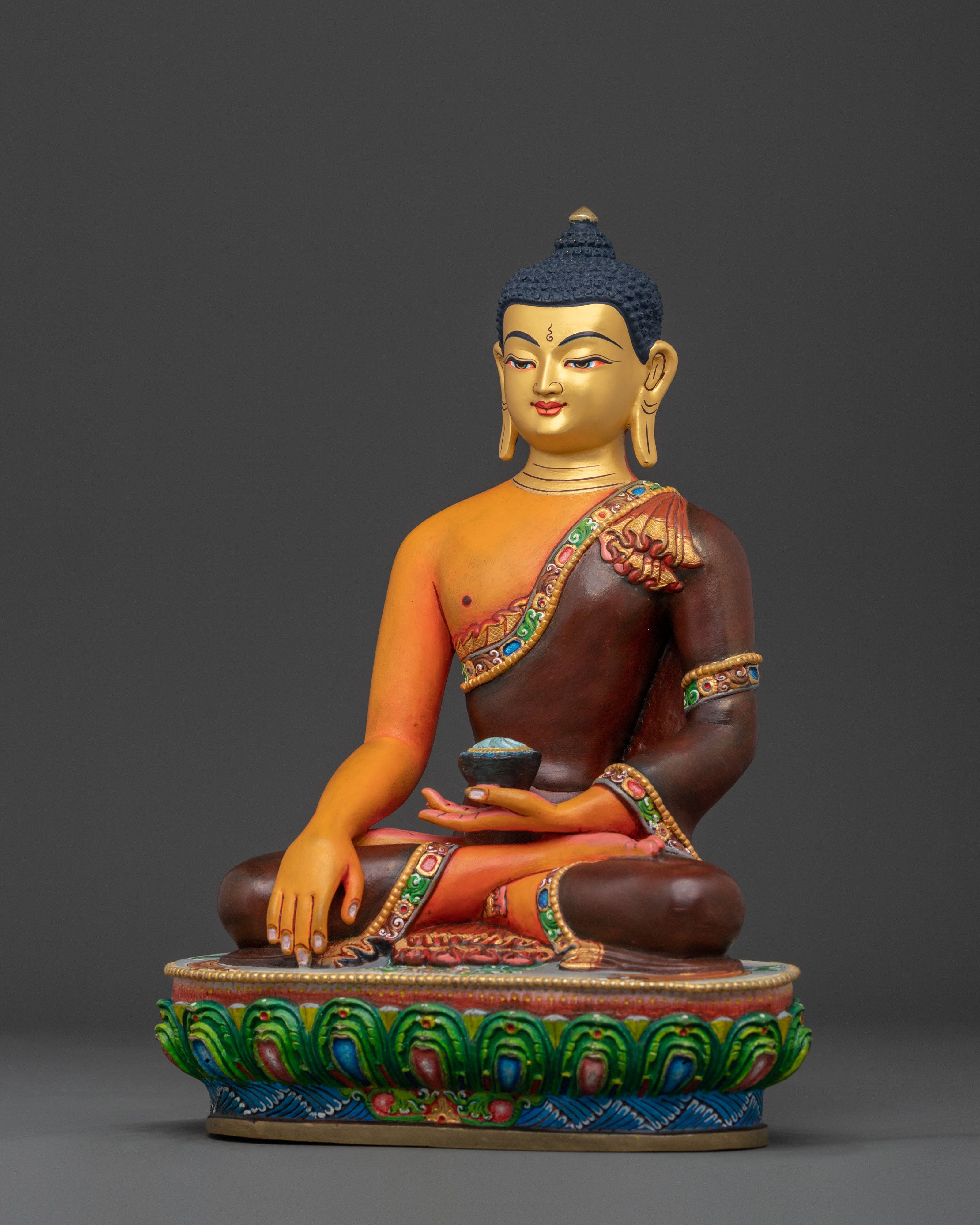 Handcrafted Shakyamuni Buddha Statue | Home Decor