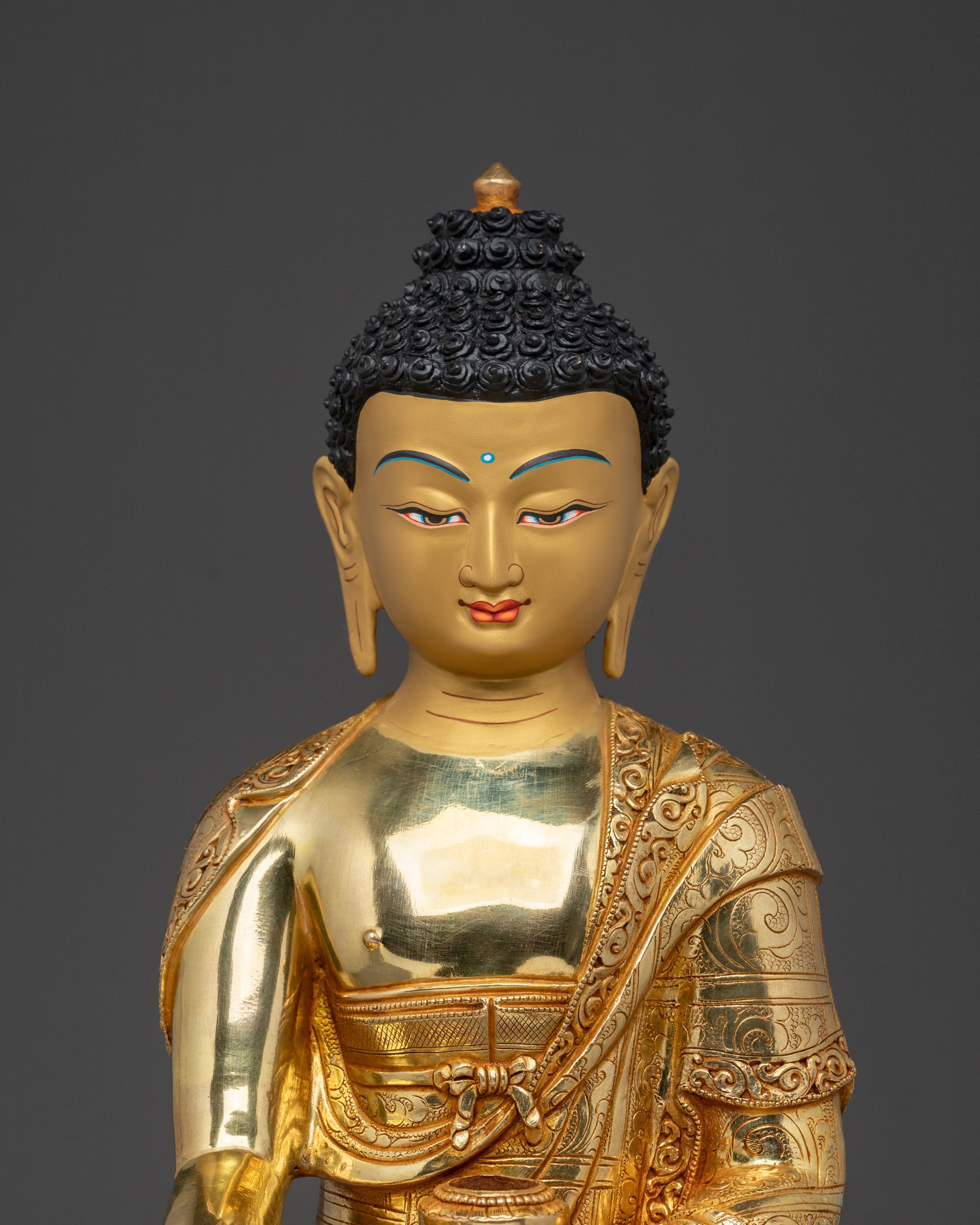Awakened Master Shakyamuni Buddha Statue | Symbol of Perfect Enlightenment