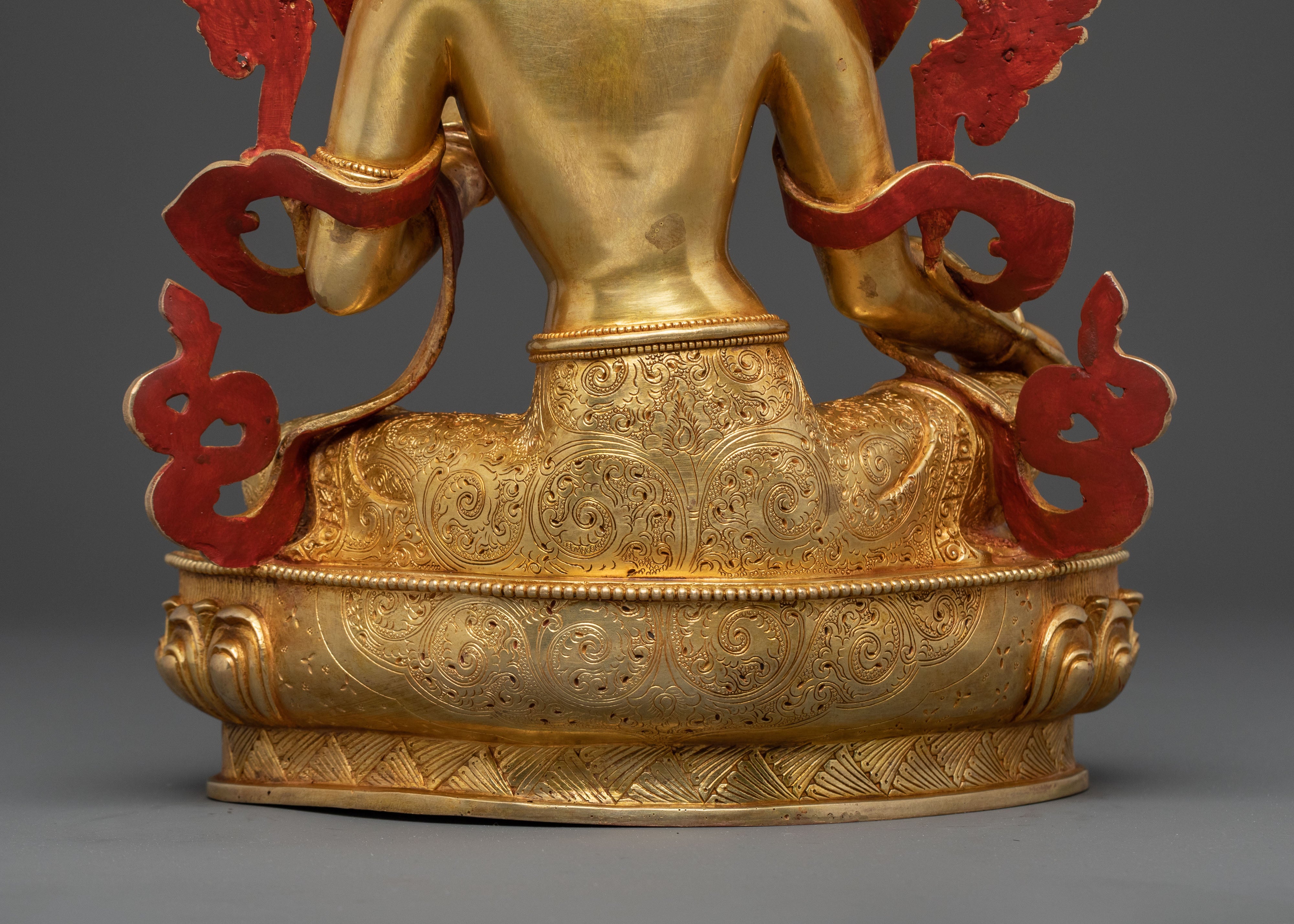 Green Tara Mother Figure: Buddhist Statue