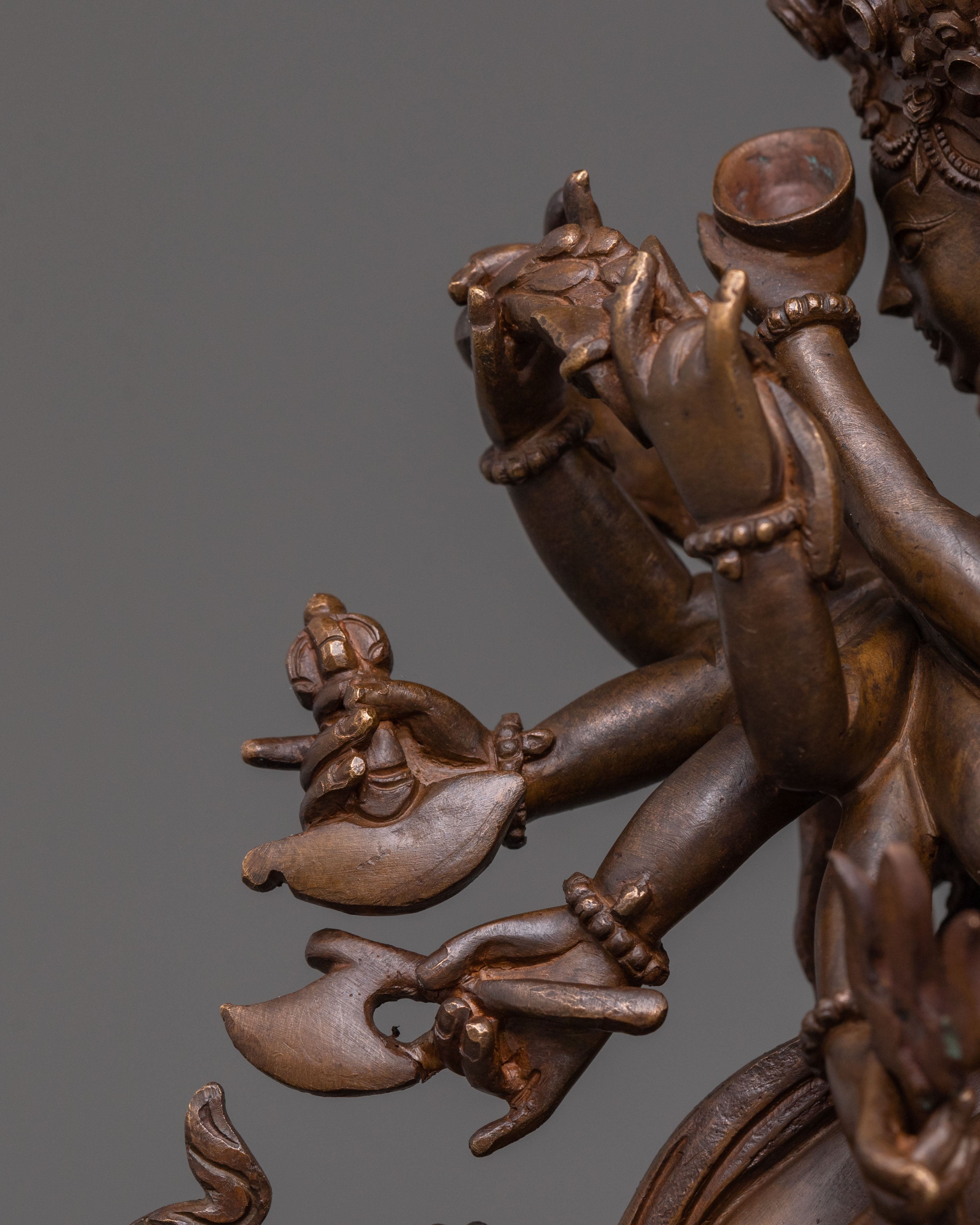 Chakrasamvara Altar Statue | Tantric Buddhist Deity