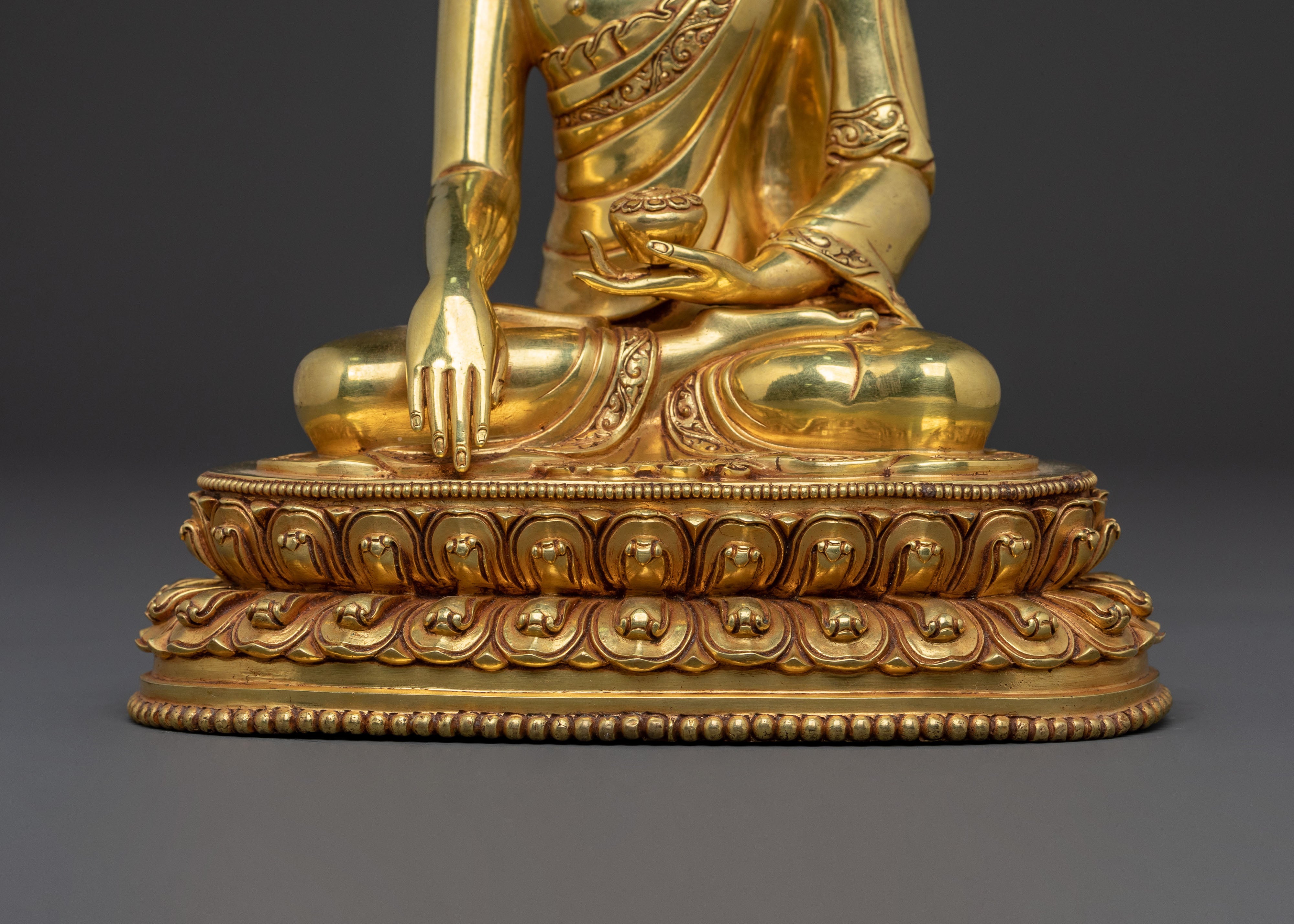 Sacred Shakyamuni Buddha Handcrafted Figurine