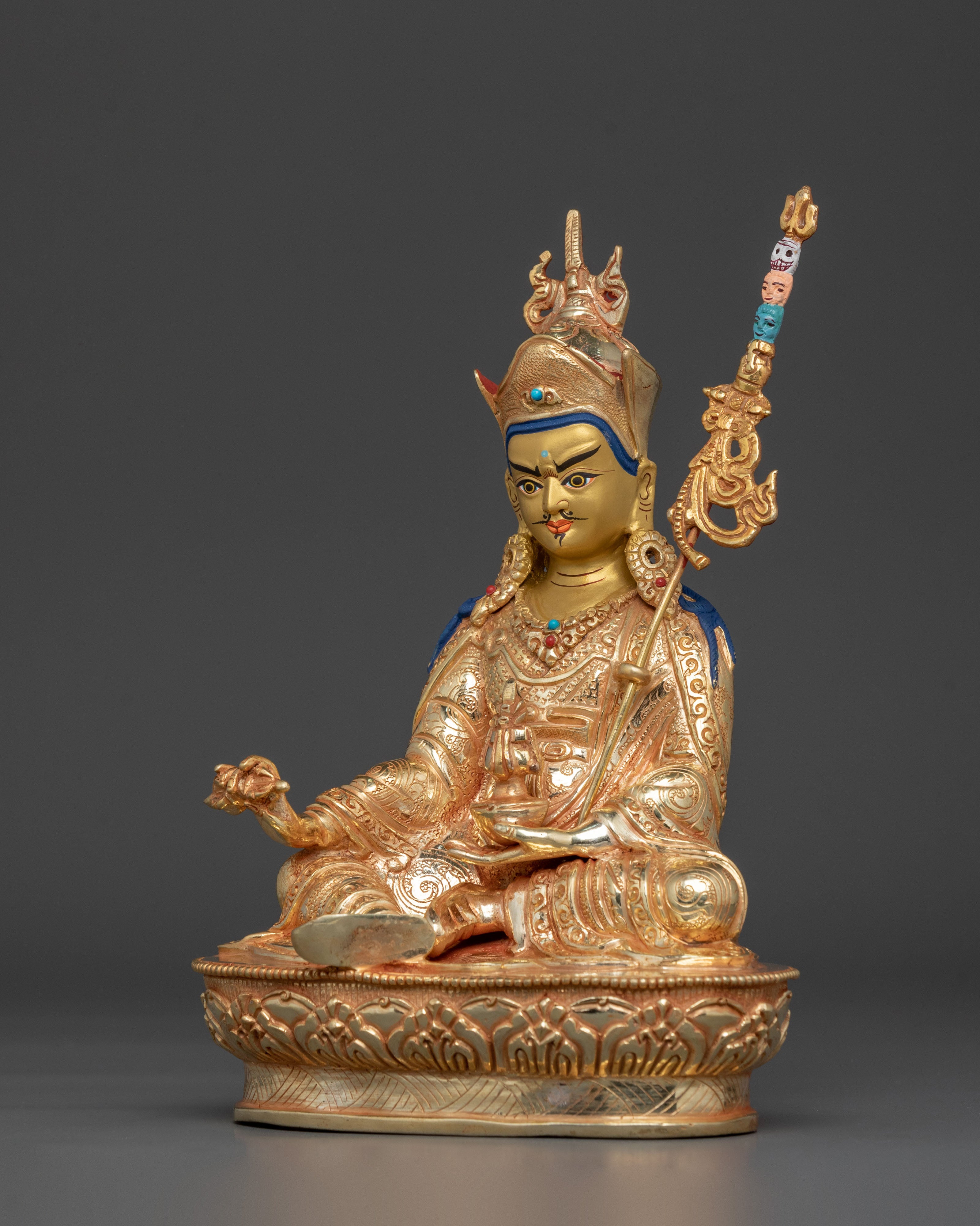Guru Rinpoche Sculpture | Altar Home Decor