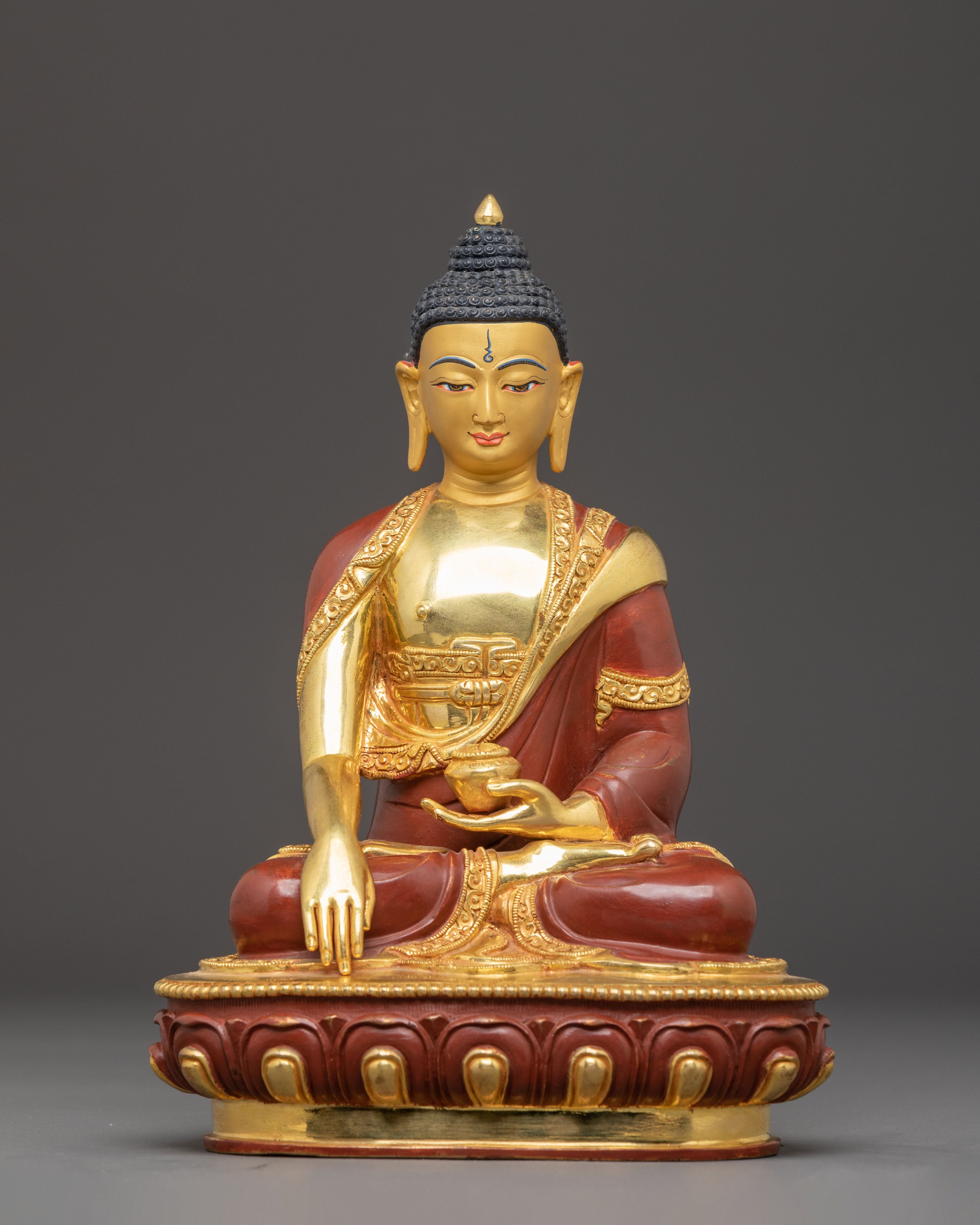 Nepalese Handcrafted Statue of Buddha Shakyamuni | The Enlightened One
