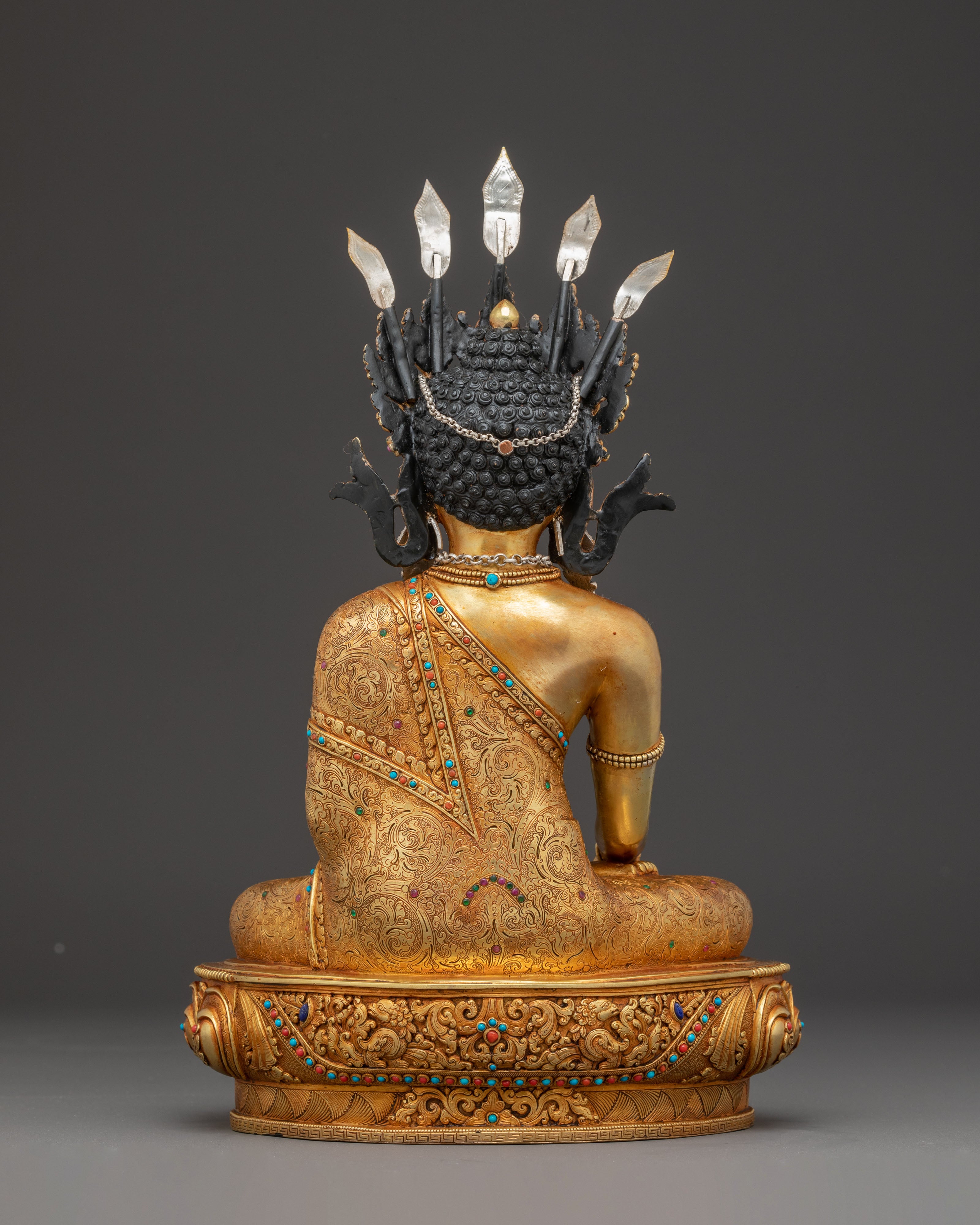 Statue of Dharma Guru Crown Shakyamuni Buddha