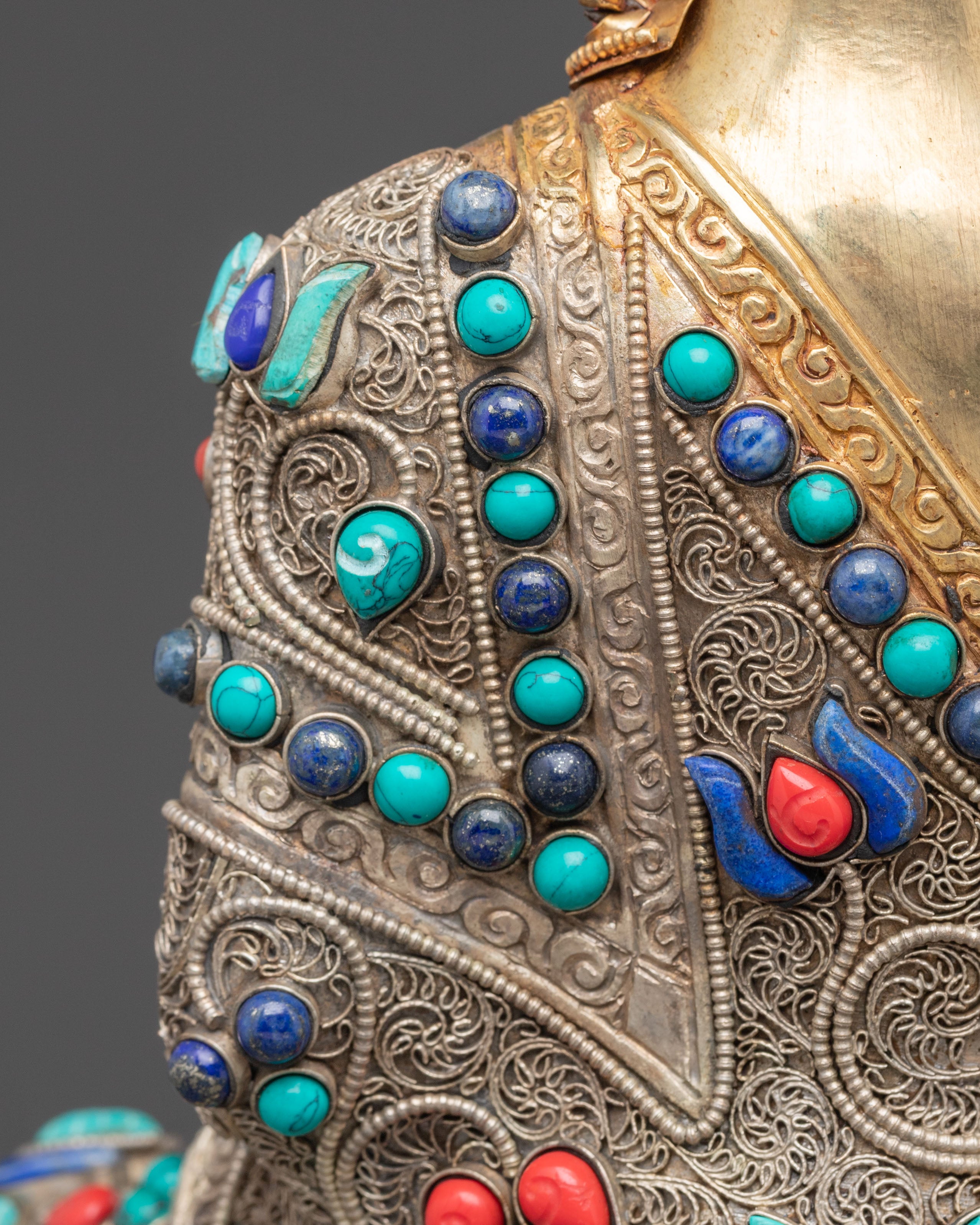 Crystal Statue of Buddha Amitabha | Infinite Light of Enlightenment