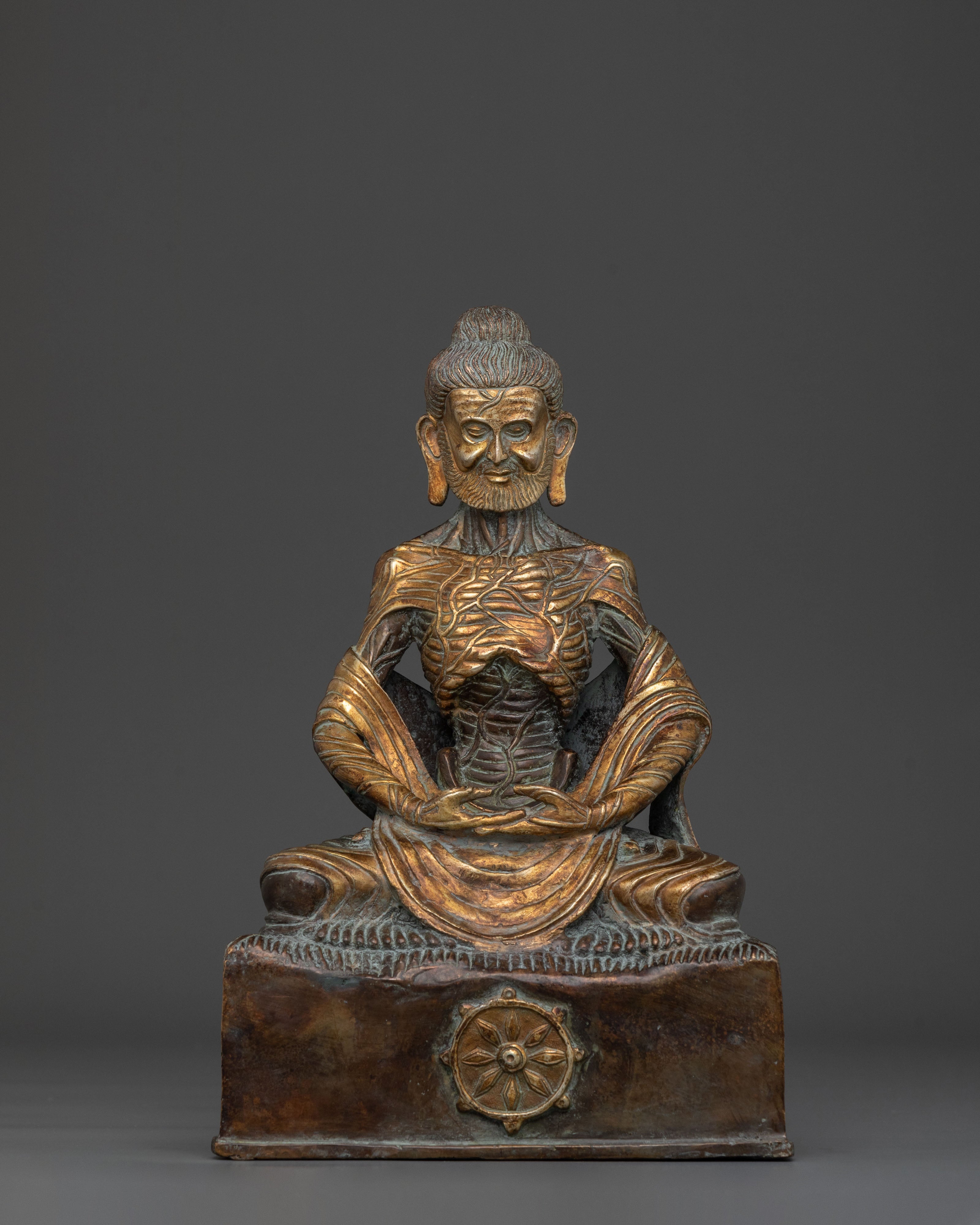 Fasting Buddha Statue