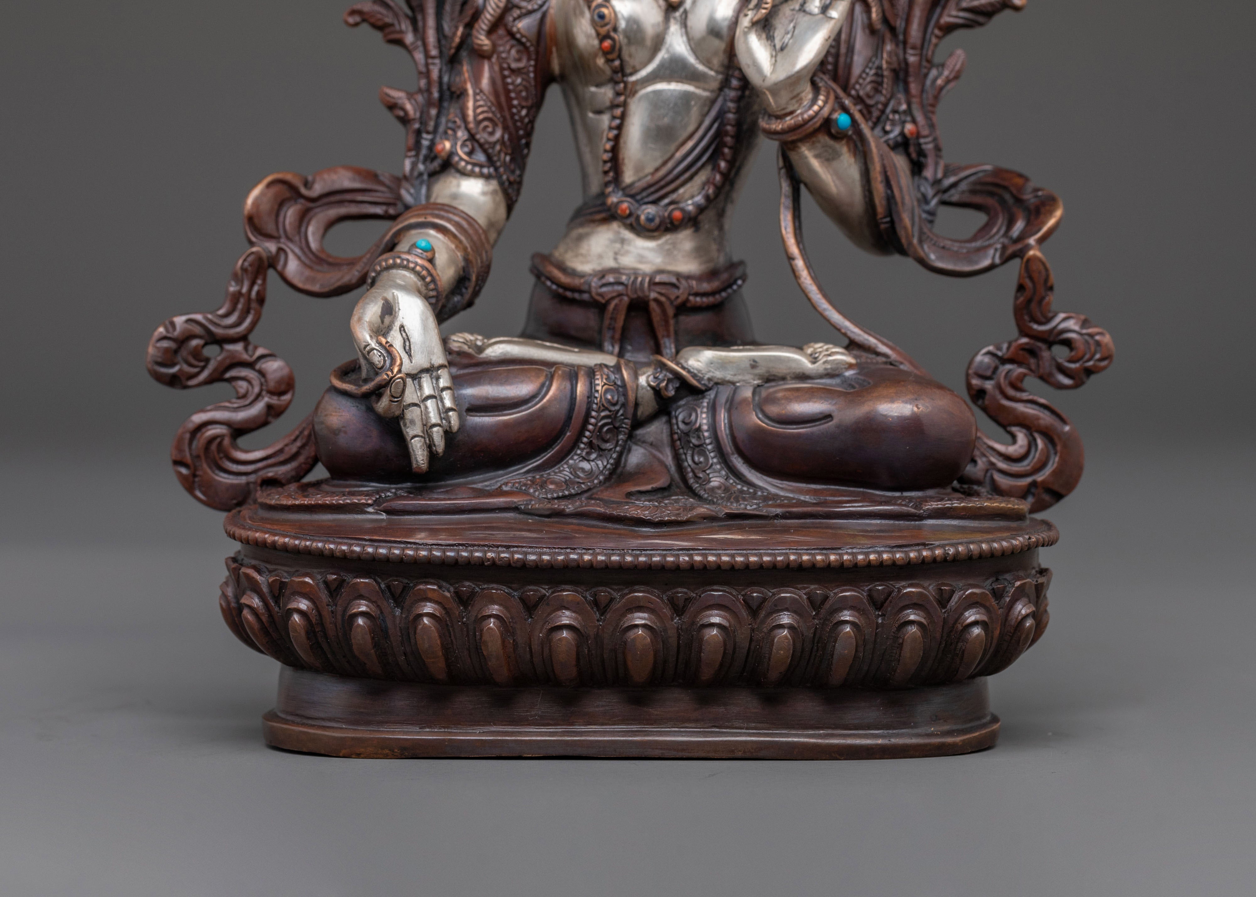 White Tara Spiritual Statue | Healing Goddess