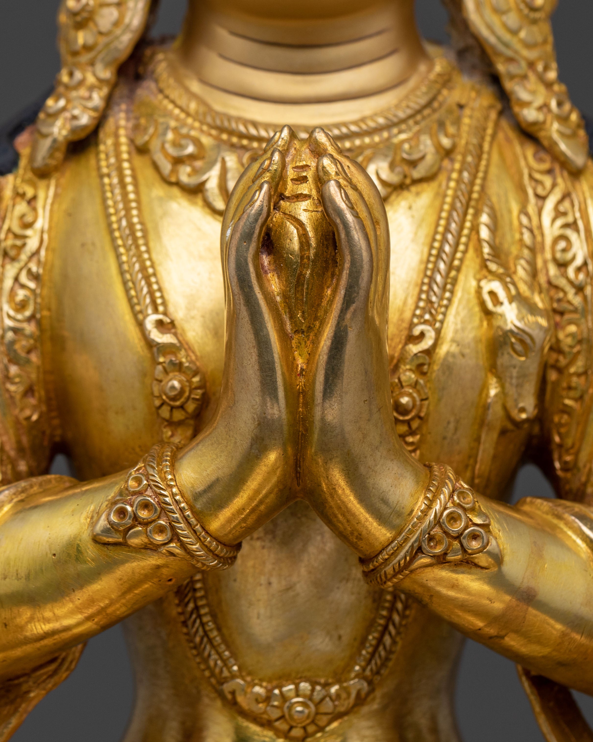Golden Rupa of Chenrezig | Buddha of Infinite Compassion