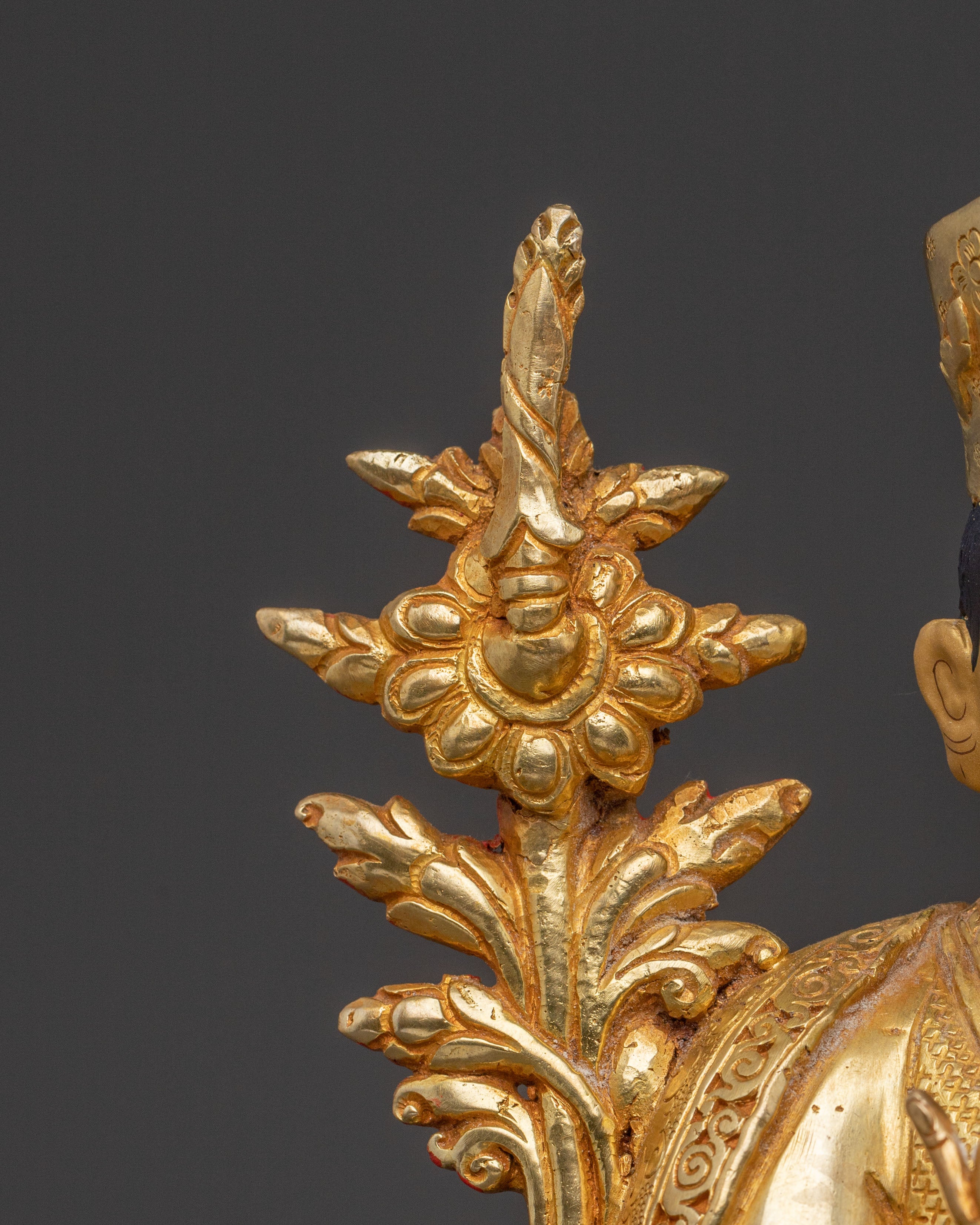 16th Karmapa Traditional Statue– Handcrafted Copper Sculpture