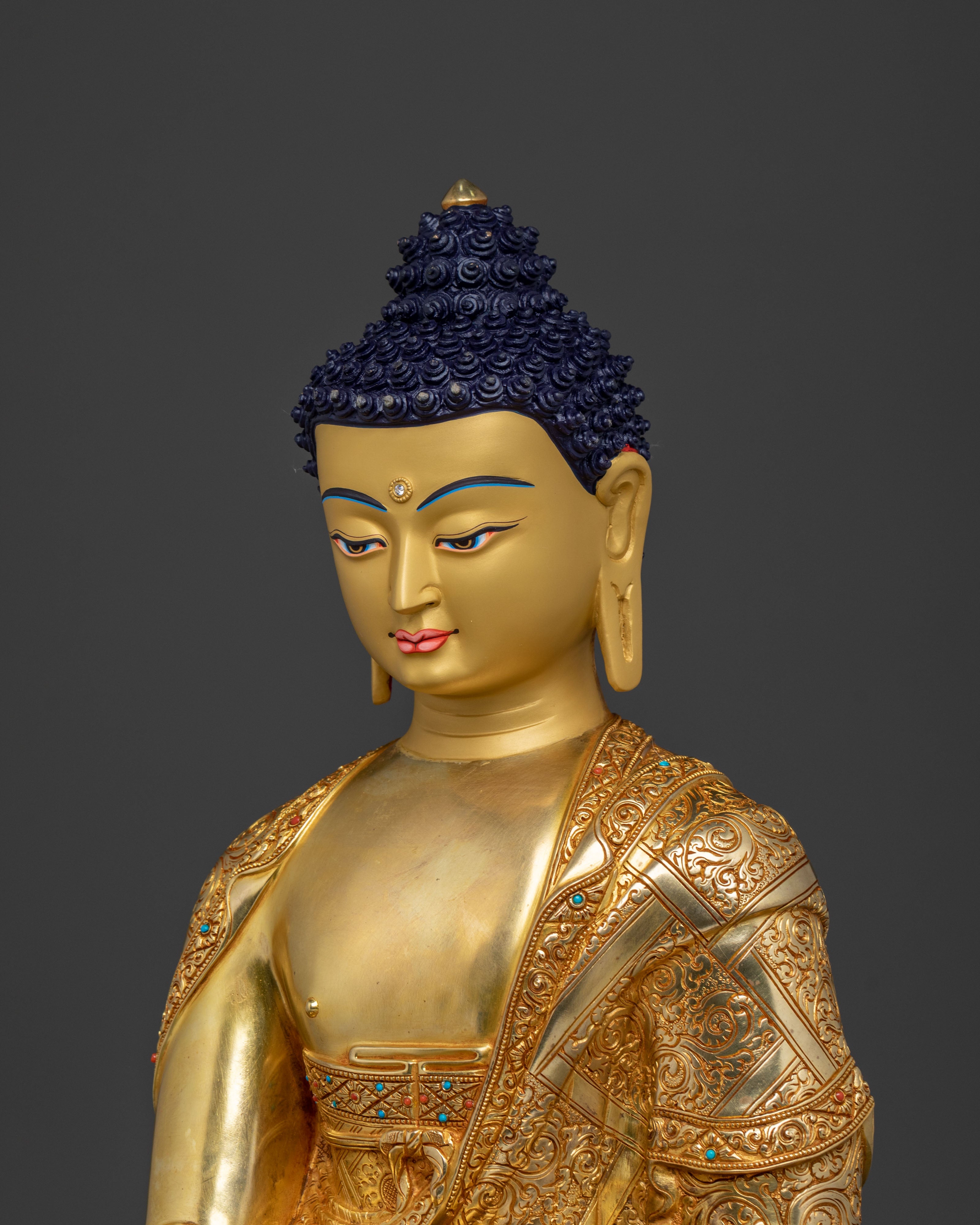 Handmade Shakyamuni Buddha Figurine | Home Decor