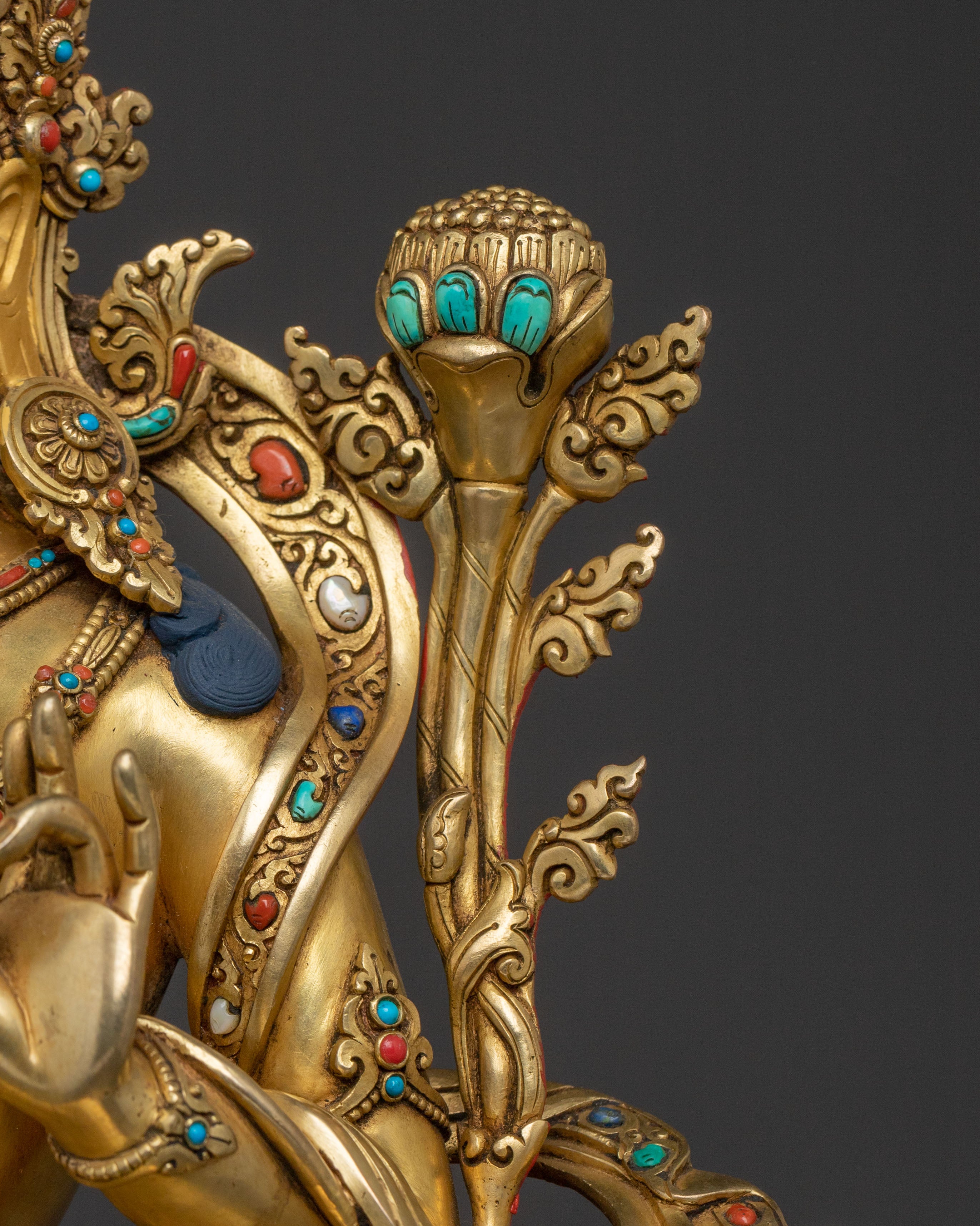 Green Tara Compassionate Statue | Protector of Life
