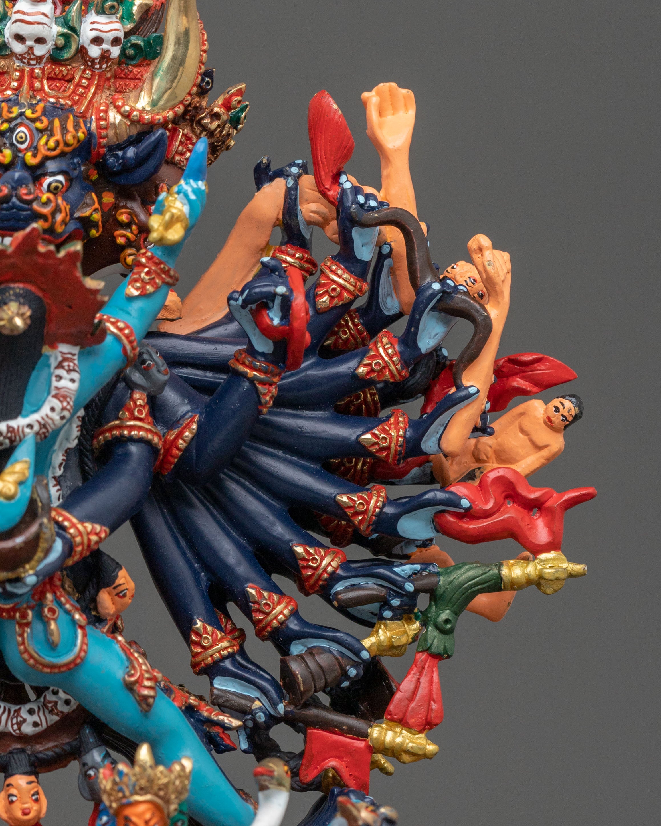 Yamantaka Wrathful Sculpture | Wrathful Guardian of Dharma