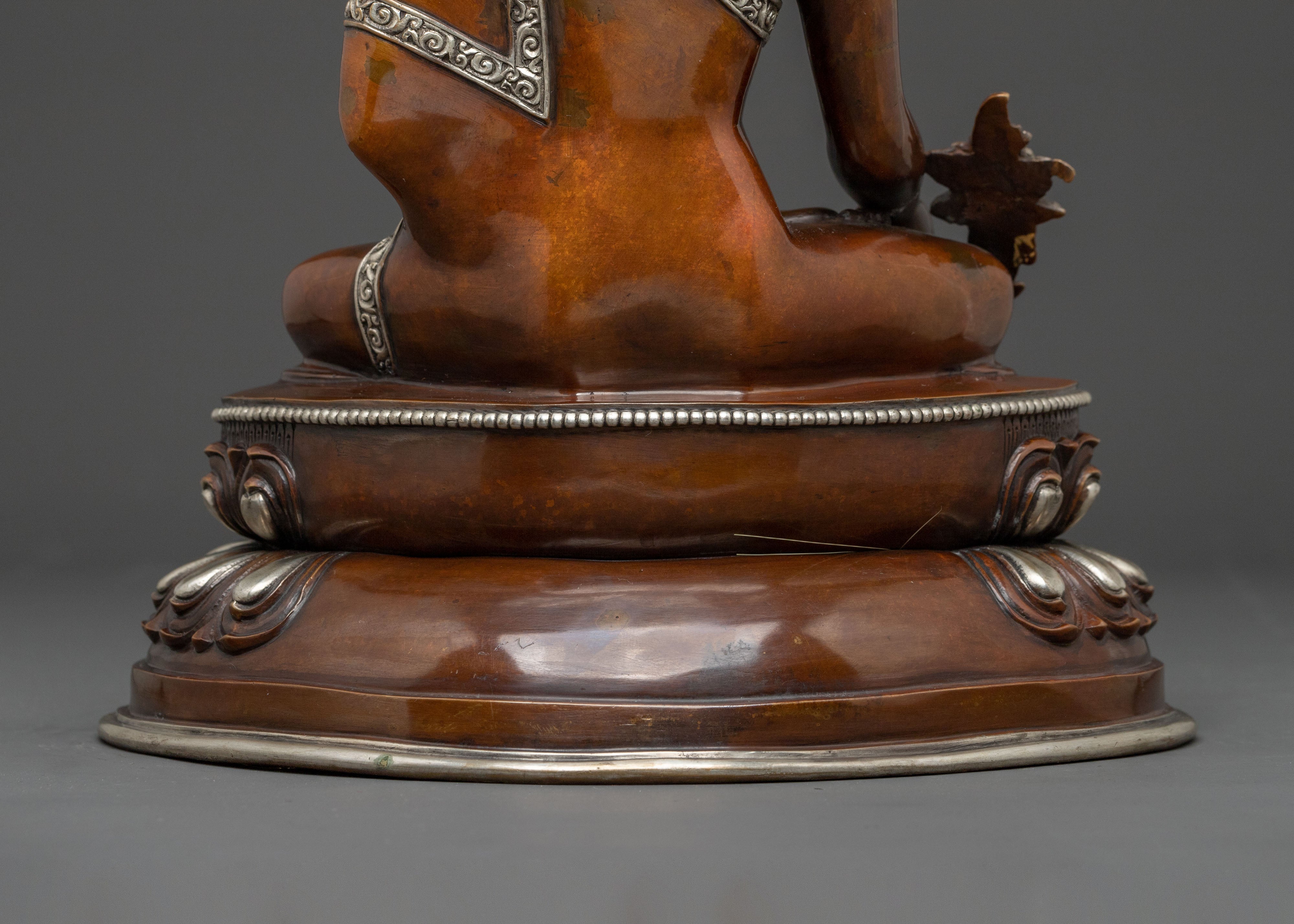 Medicine Buddha Statue | Handcrafted Healing Figurine