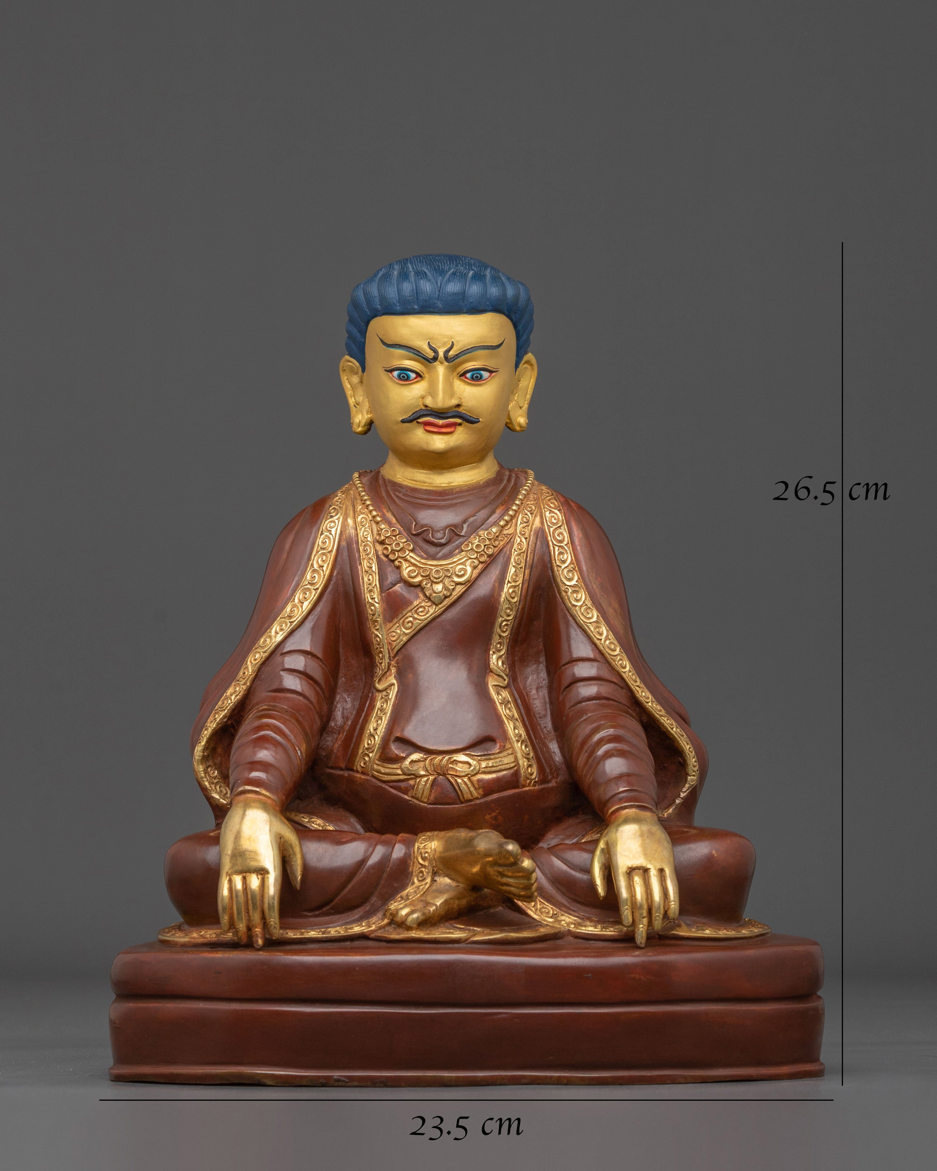Kagyu Masters Statue Collection | Figurines with Copper Body