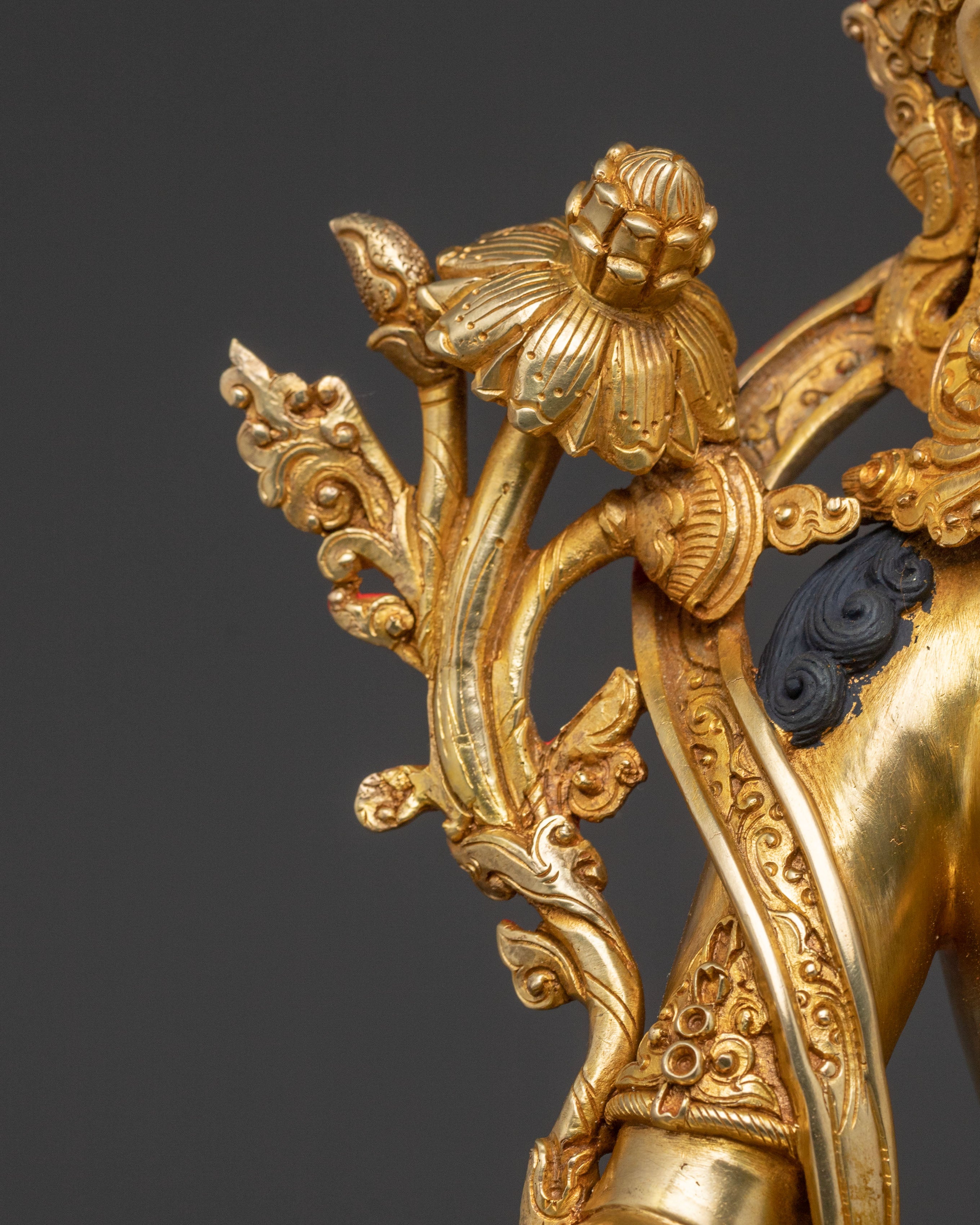 Green Tara Statue: Goddess of Compassion