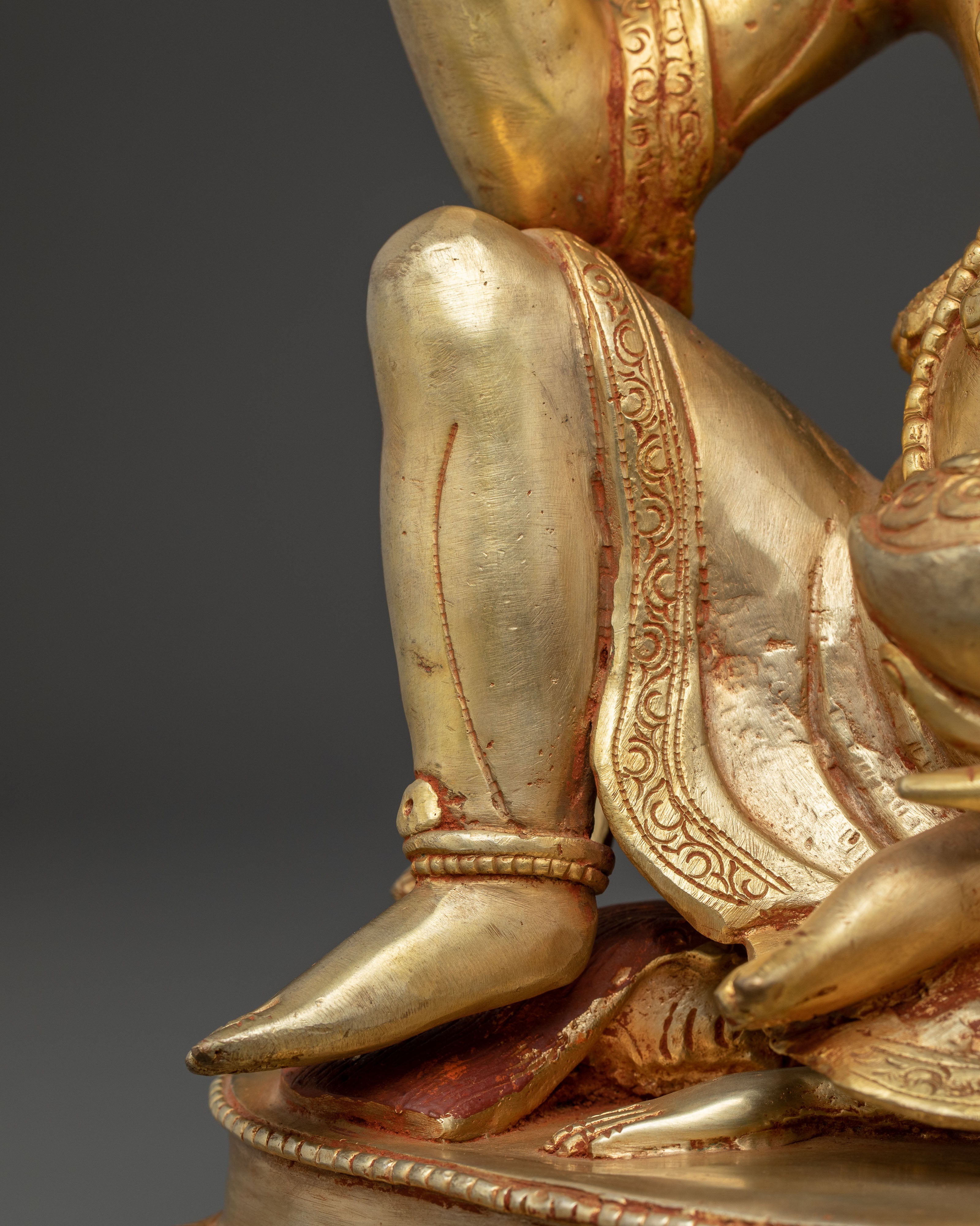 Handmade Statue of Bramharupa Mahakala | Wrathful Protector